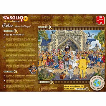 Jumbo Spiele Puzzle Wasgij Retro Original 4 Ein Tag zum Erinnern!, 1000 Puzzleteile