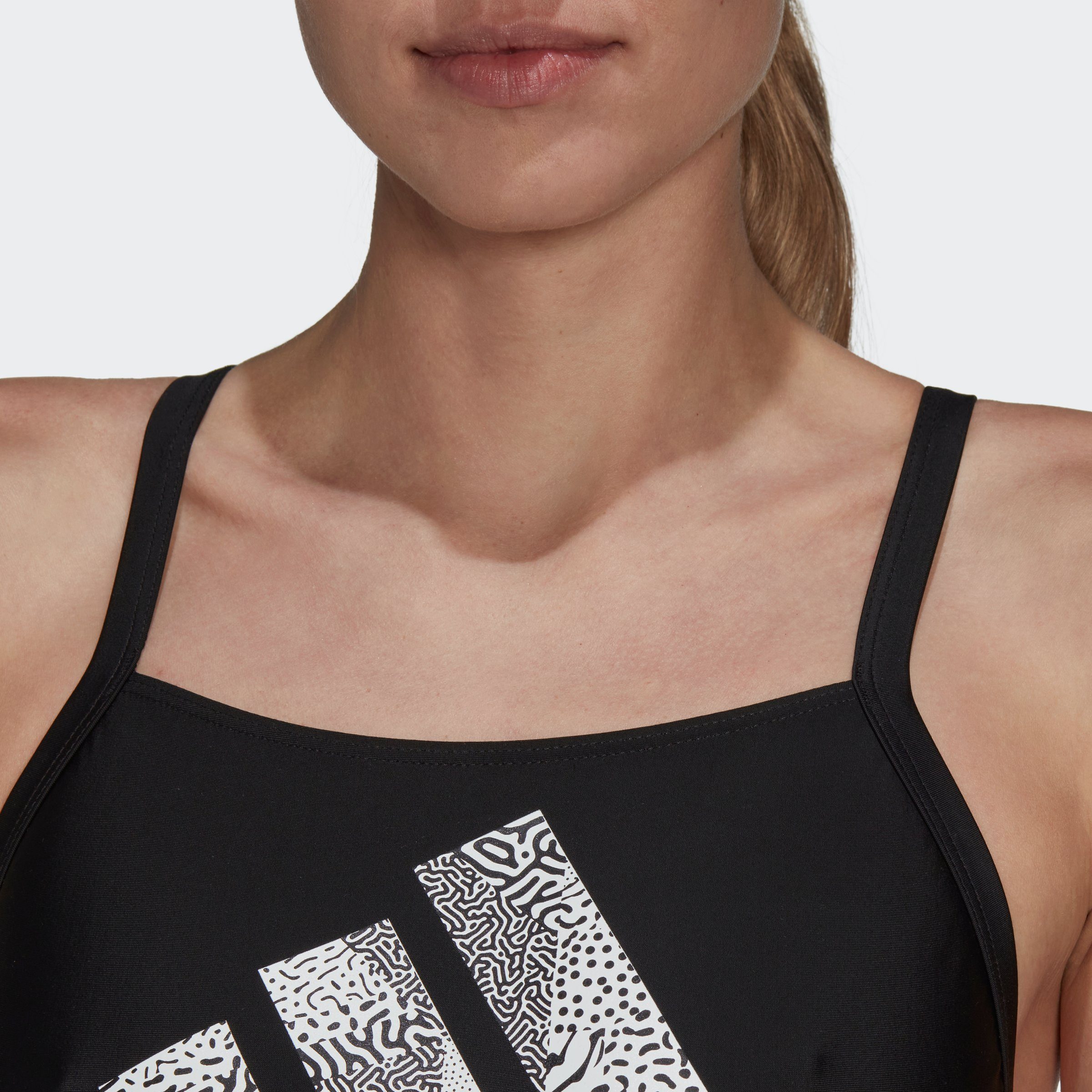 adidas Performance Badeanzug BIG LOGO (1-St)