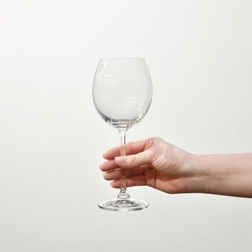 Krosno Rotweinglas F5754130350C5000, Glas, Venezia Rotweingläser 350 ml