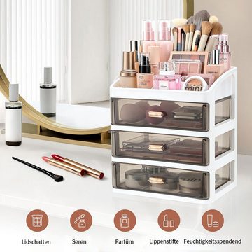 Fivejoy Make-Up Organizer Kosmetikbox Ausstellungsbox mit großem Fassungsvermögen, Make-up-Aufbewahrungsbox, 1-tlg.