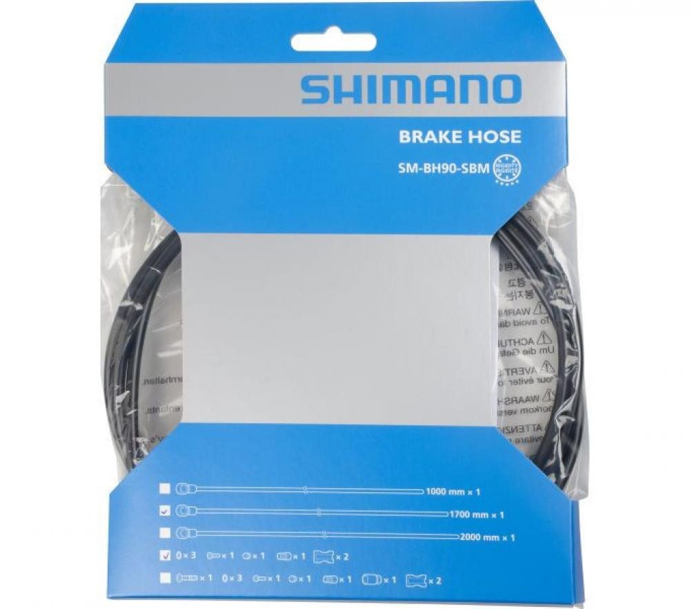 Shimano Scheibenbremse SHIMANO Bremsleitung SM-BH90-SBM-A 1700mm Bremsleitung - 1700mm