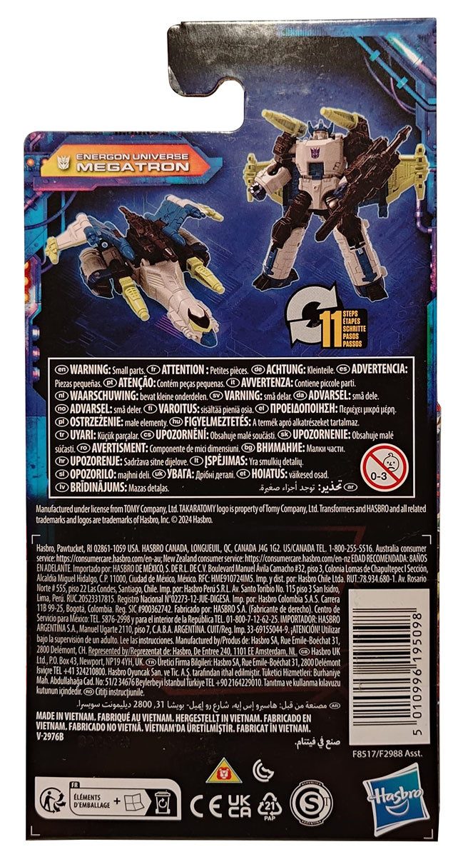 Transformers Actionfigur Transformers Legacy United Core Energon Universe Megatron Actionfigur