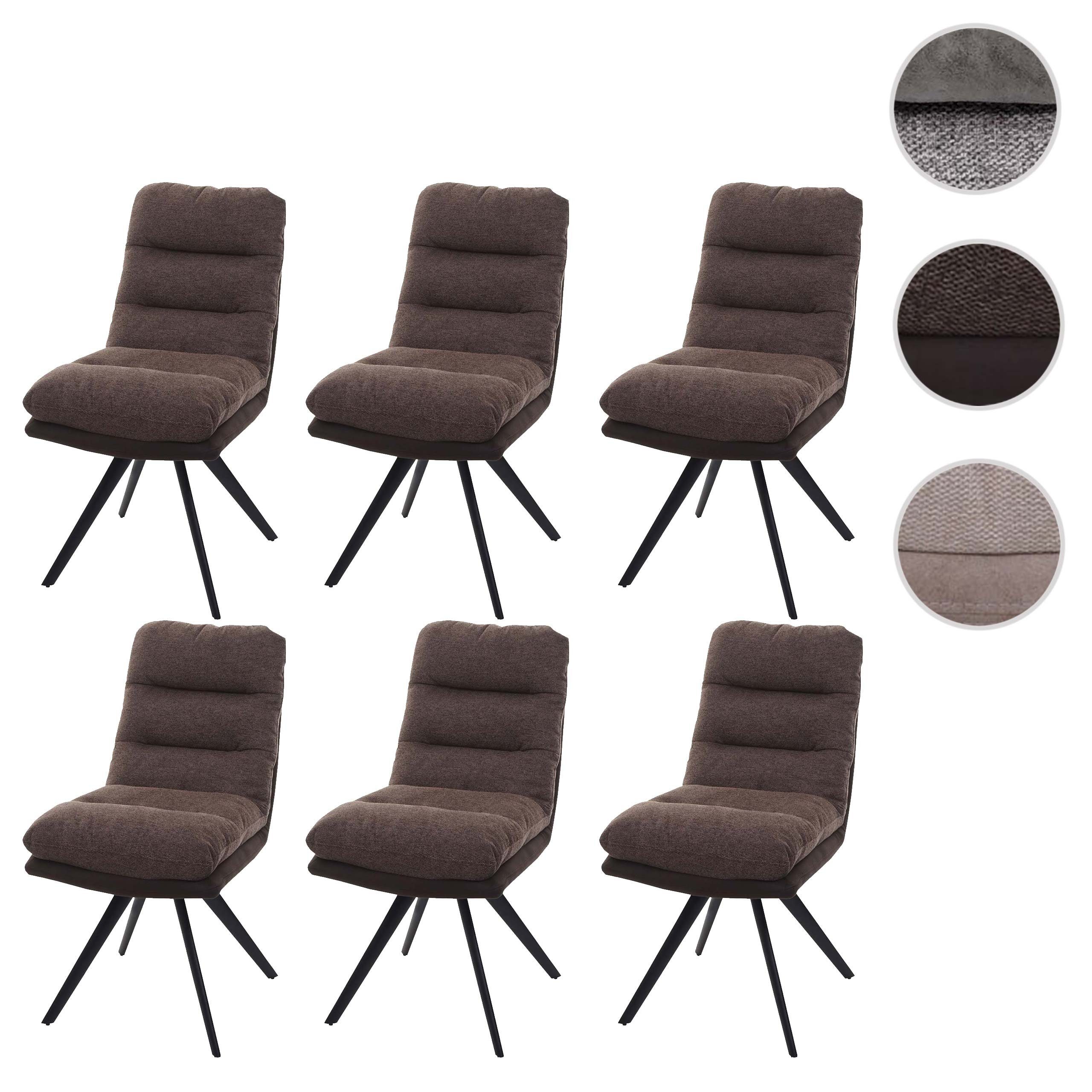 MCW Esszimmerstuhl G66 6er-Set Braun-dunkelbraun günstig online kaufen