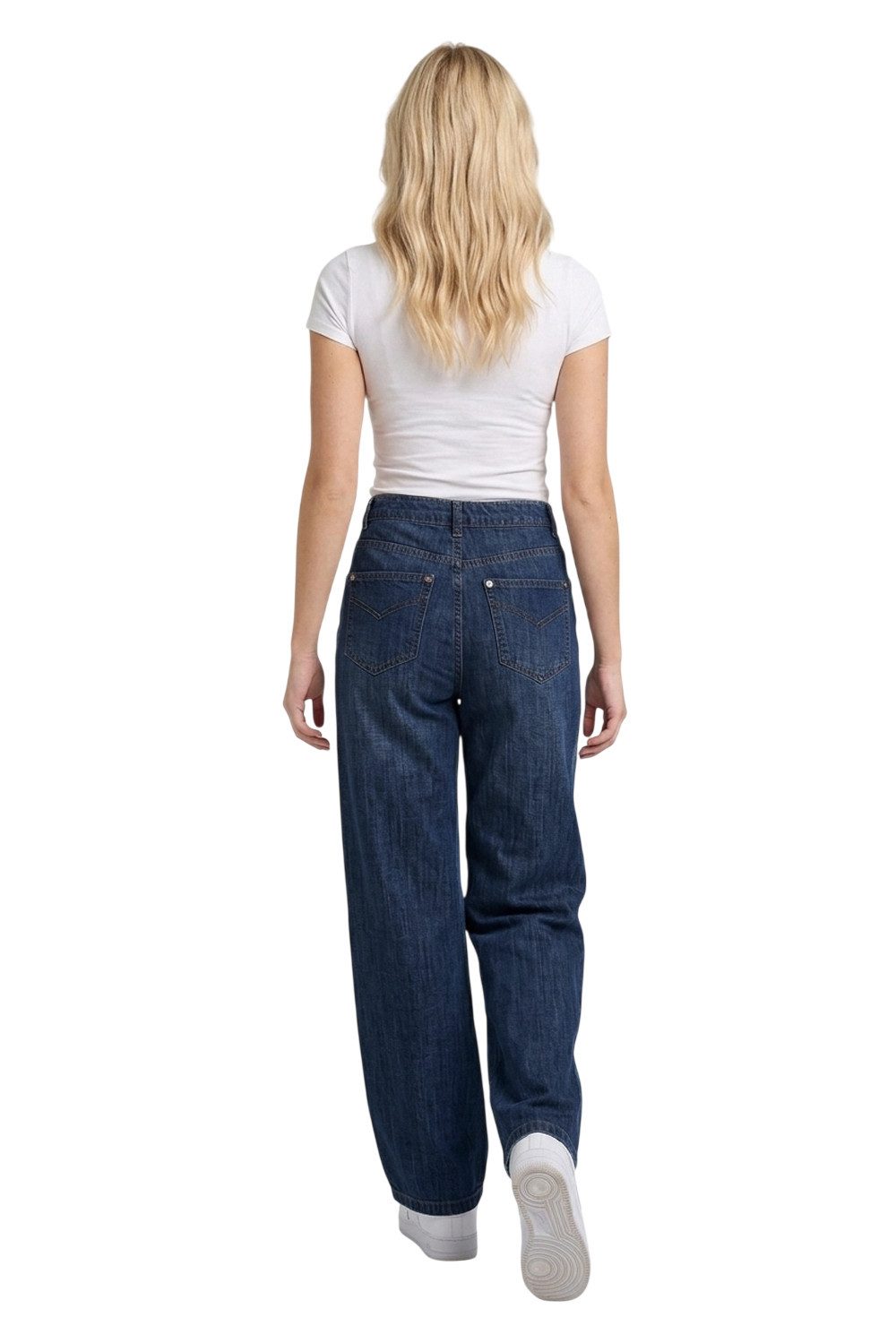 ESViViD Loose-fit-Jeans Modische Wide-Leg-Jeans