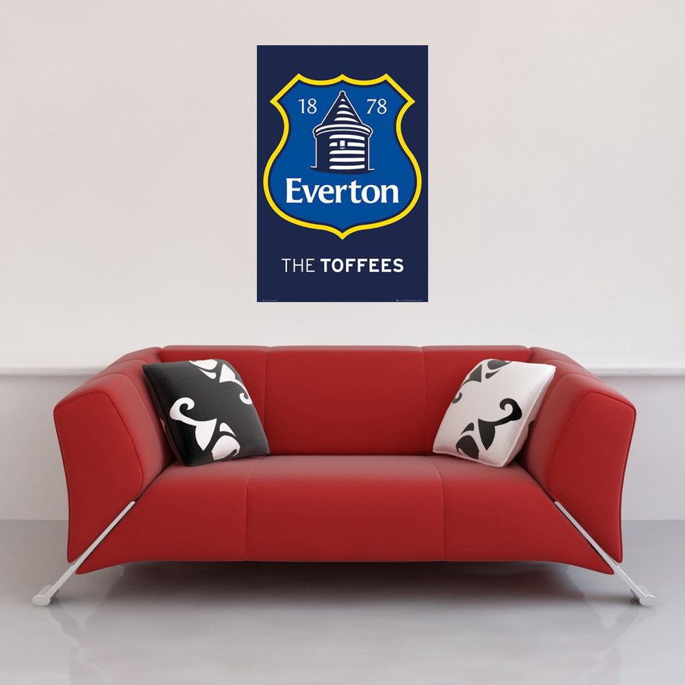 Poster Fußball - Poster - Everton Crest 2013