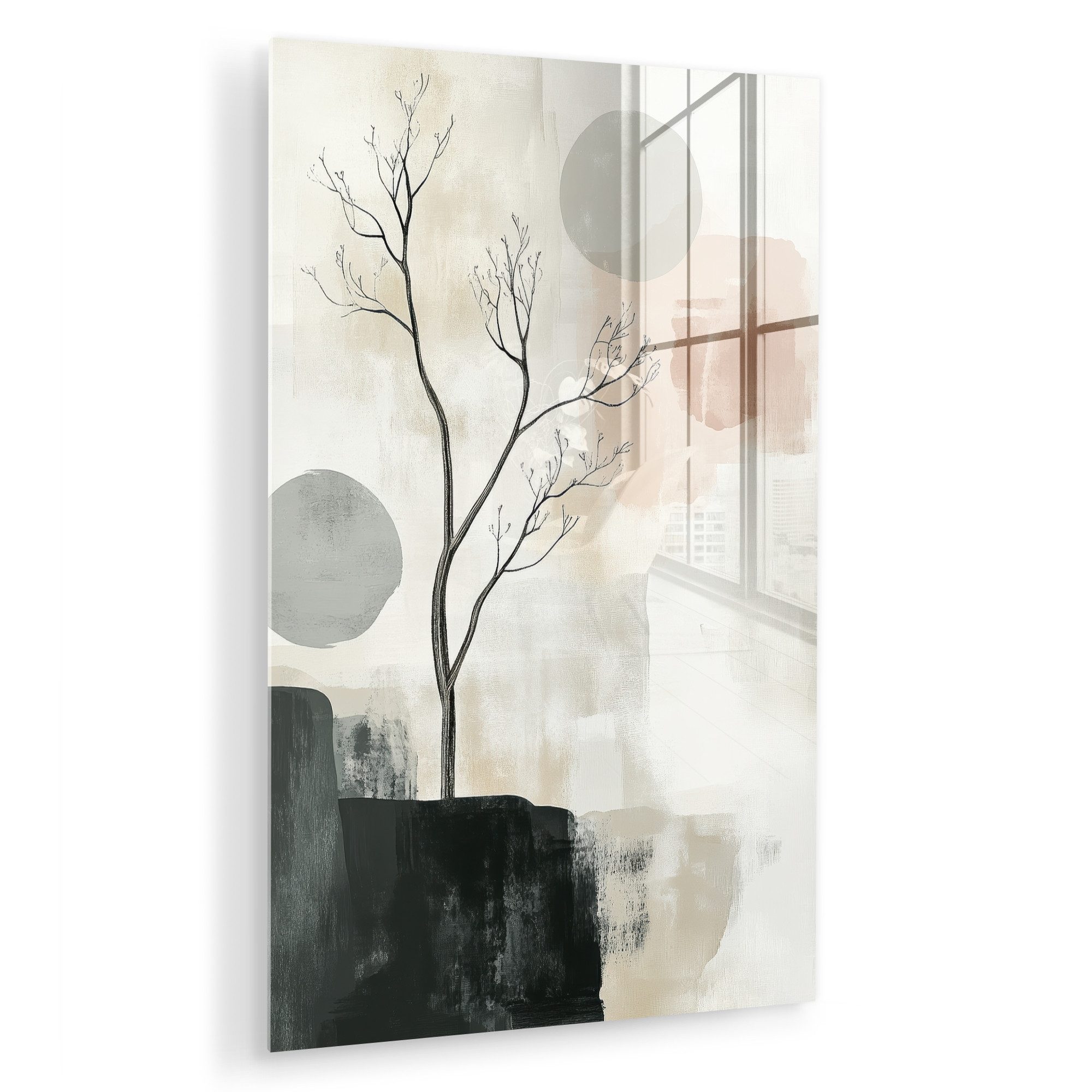 MuchoWow Acrylglasbild Wabi sabi - Beige günstig online kaufen