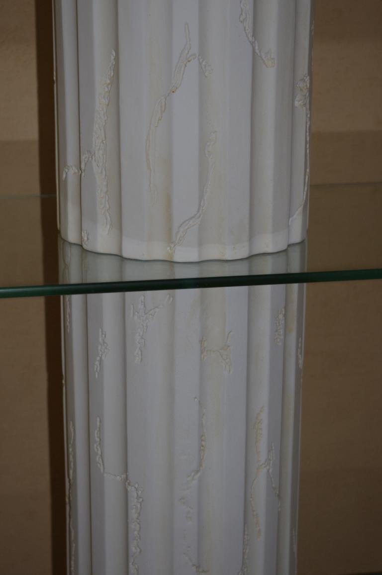 Antikes Wohndesign Mehrzweckregal Vitrine Sammler Verkaufsregal Glas Regal Säulenegal Verkauf Schuhregal