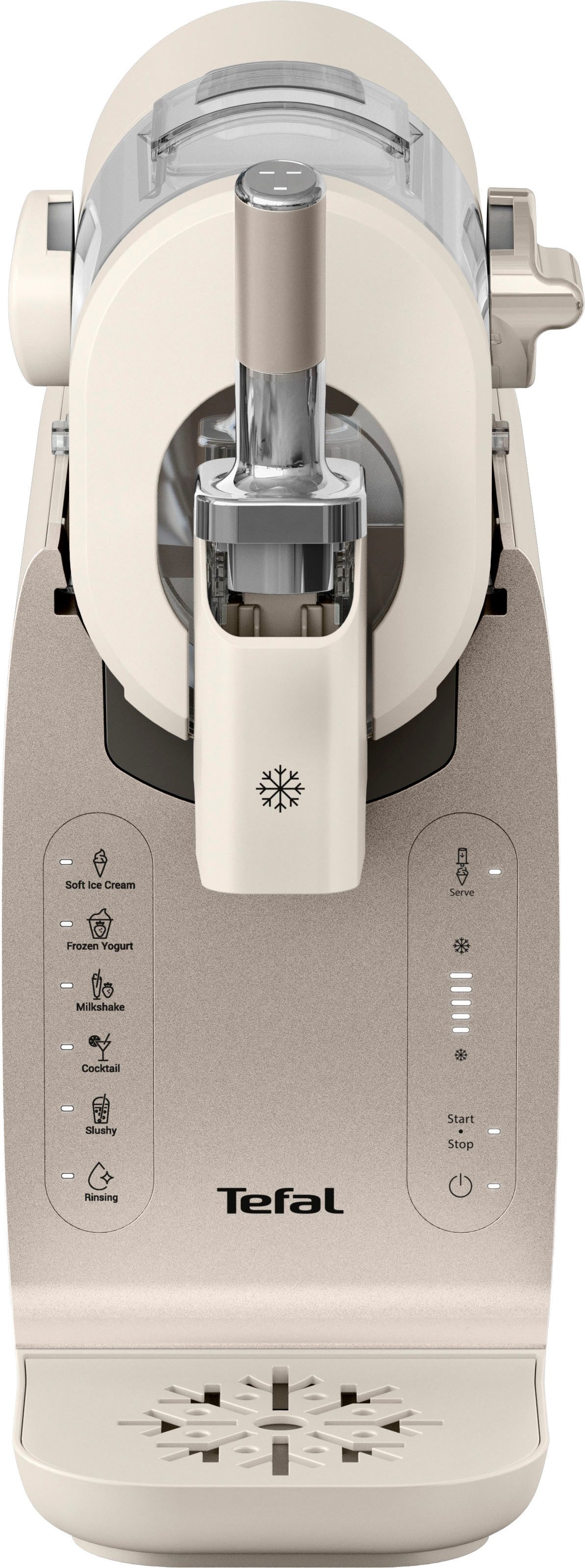 Tefal Slush-Eismaschine Freezi, 5 Automatikprogramme, 8 Portionen in einer Zubereitung, Spülprogramm