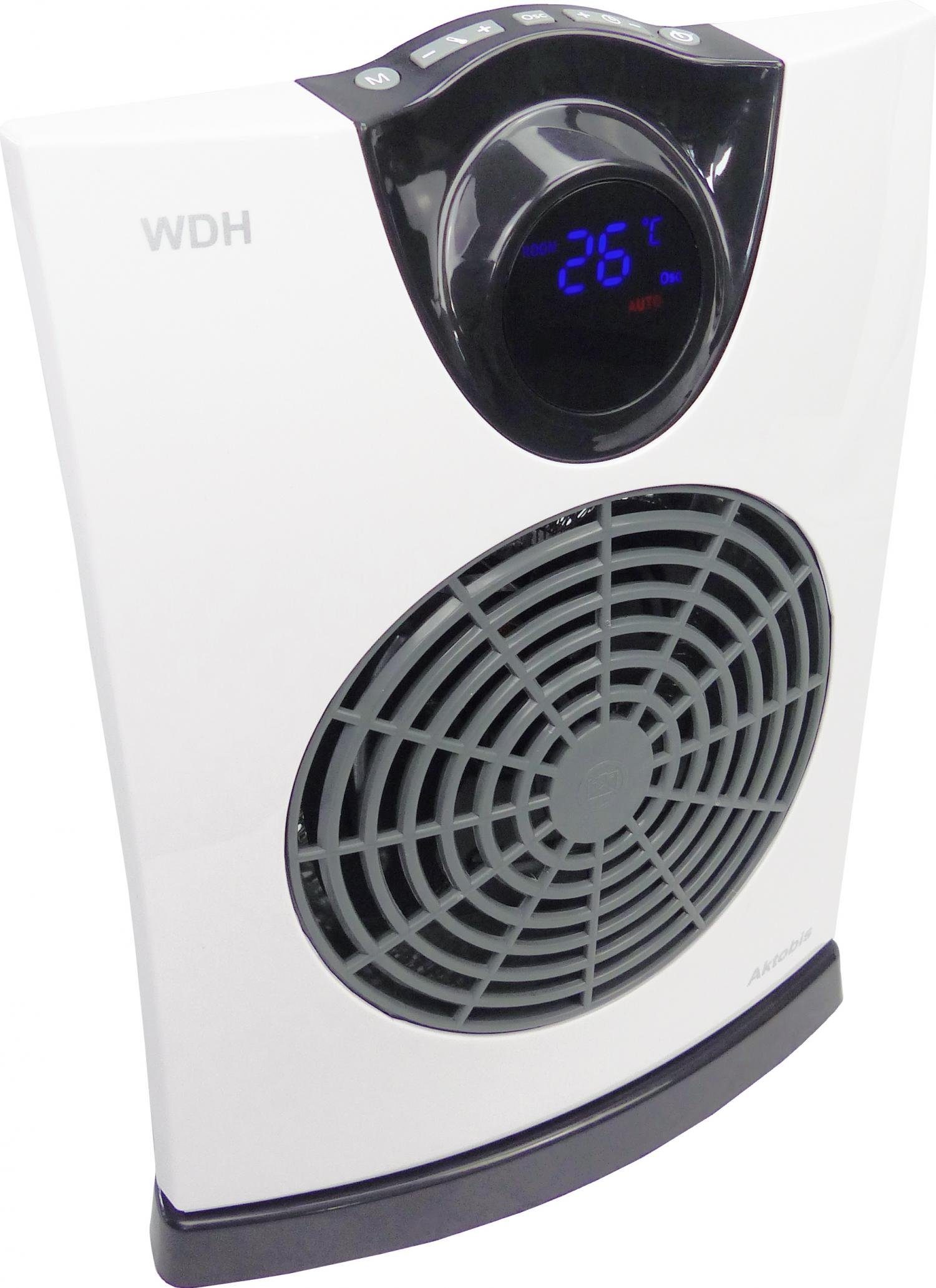 WDH Schnellheizlüfter WDH-E20, 2.000 W, Geräuscharmer günstig online kaufen