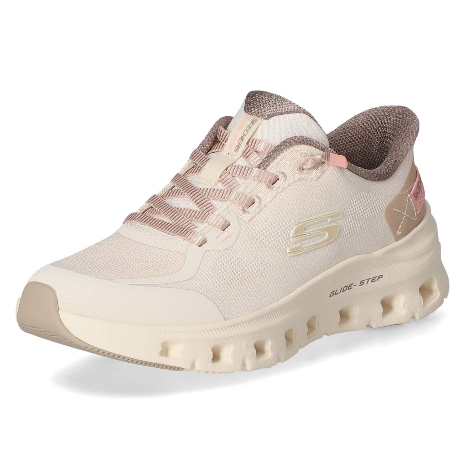 Skechers Skechers 150428 NTBR Damen Textil & Synthetik beige Schnürschuh günstig online kaufen