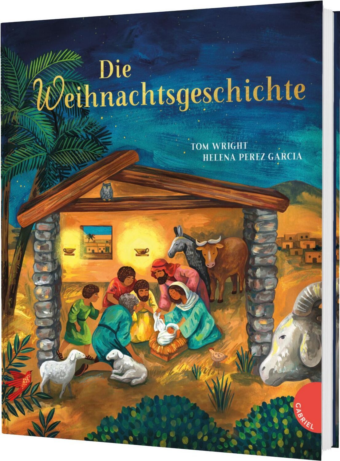 Die Weihnachtsgeschichte Bilderbuch zur Geburt Jesu / Tom Wright, Bilderbuch zur Geburt Jesu
