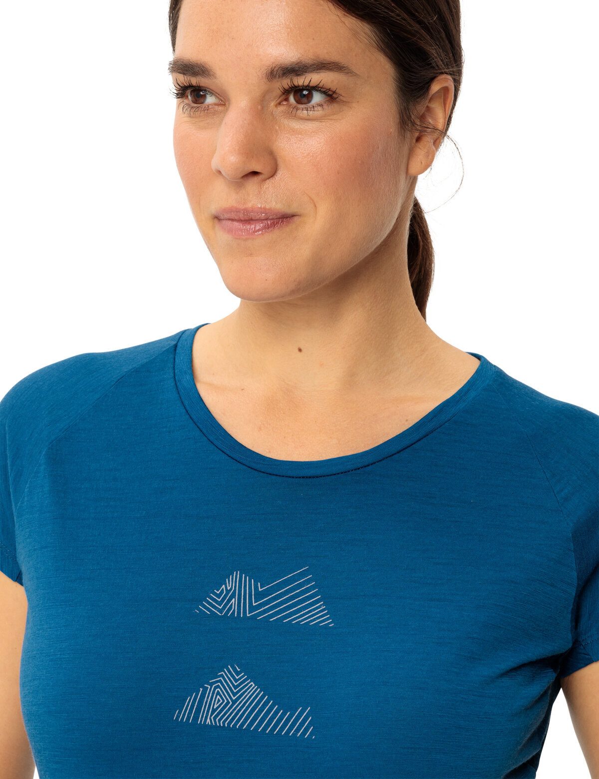VAUDE T-Shirt Women's Tekoa Wool T-Shirt (1-tlg) schnelltrocknendes und funktionelles Shirt