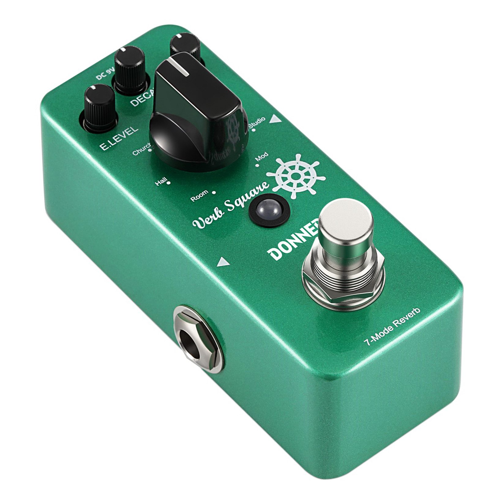 E-Gitarre Reverb Gitarrenpedal Verb Square Effektpedal