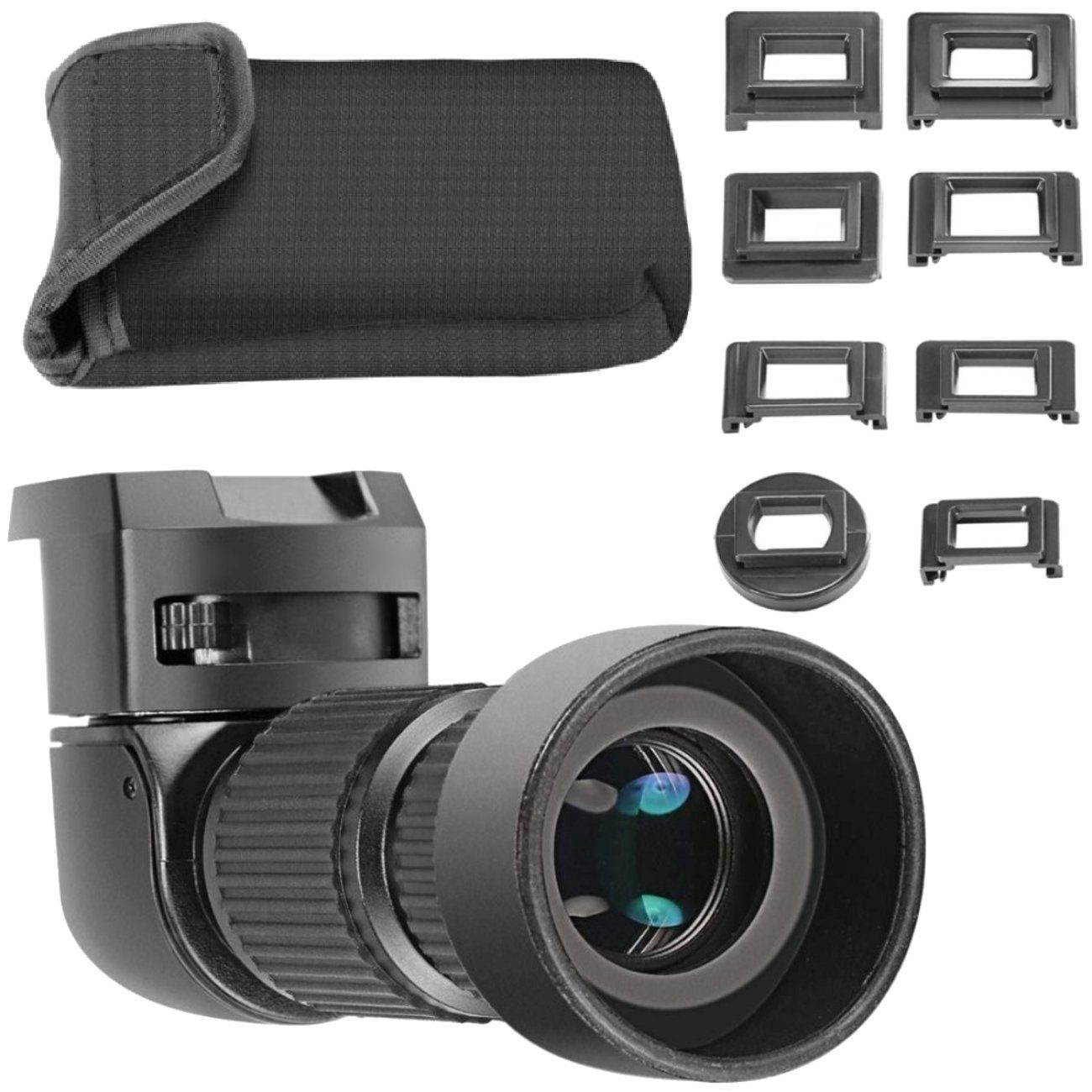 Winkelsucher DSLR 3,2-fach für Kameras 1,0 - Viewfinder Aufstecksucher Impulsfoto