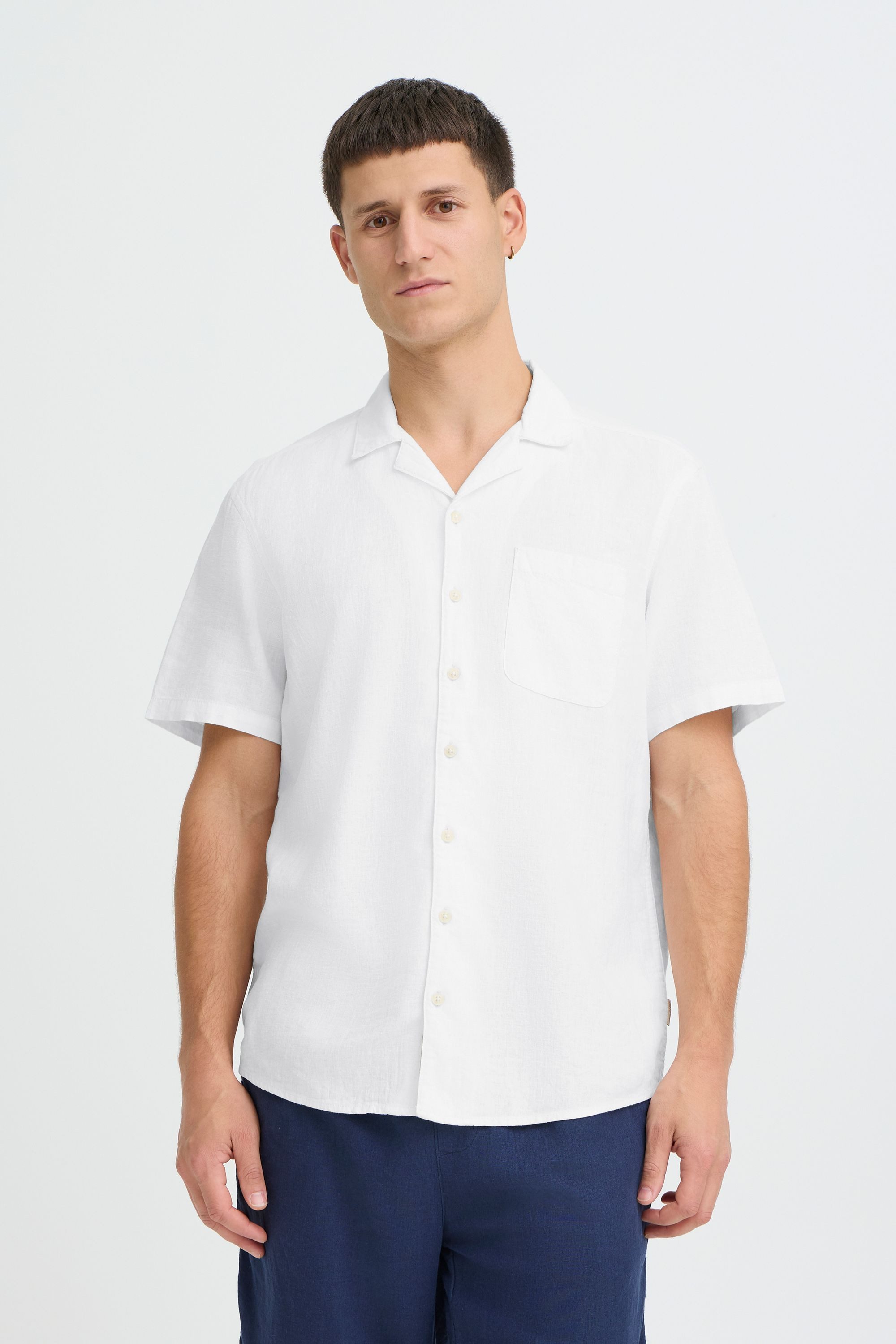 Blend Leinenhemd BHLinas Stilvolles Kurzarmhemd aus Leinenmix günstig online kaufen