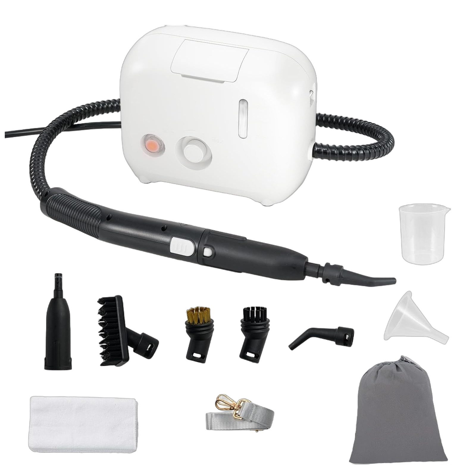 COSTWAY Dampfreiniger Aufheizzeit: 15s, 1500 W, 3 bar, bis 180℃, 11 Teilen