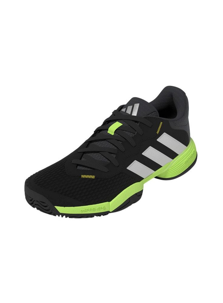 adidas Performance Barricade Allcourt 2025 schwarz/lime Kinder Tennisschuh