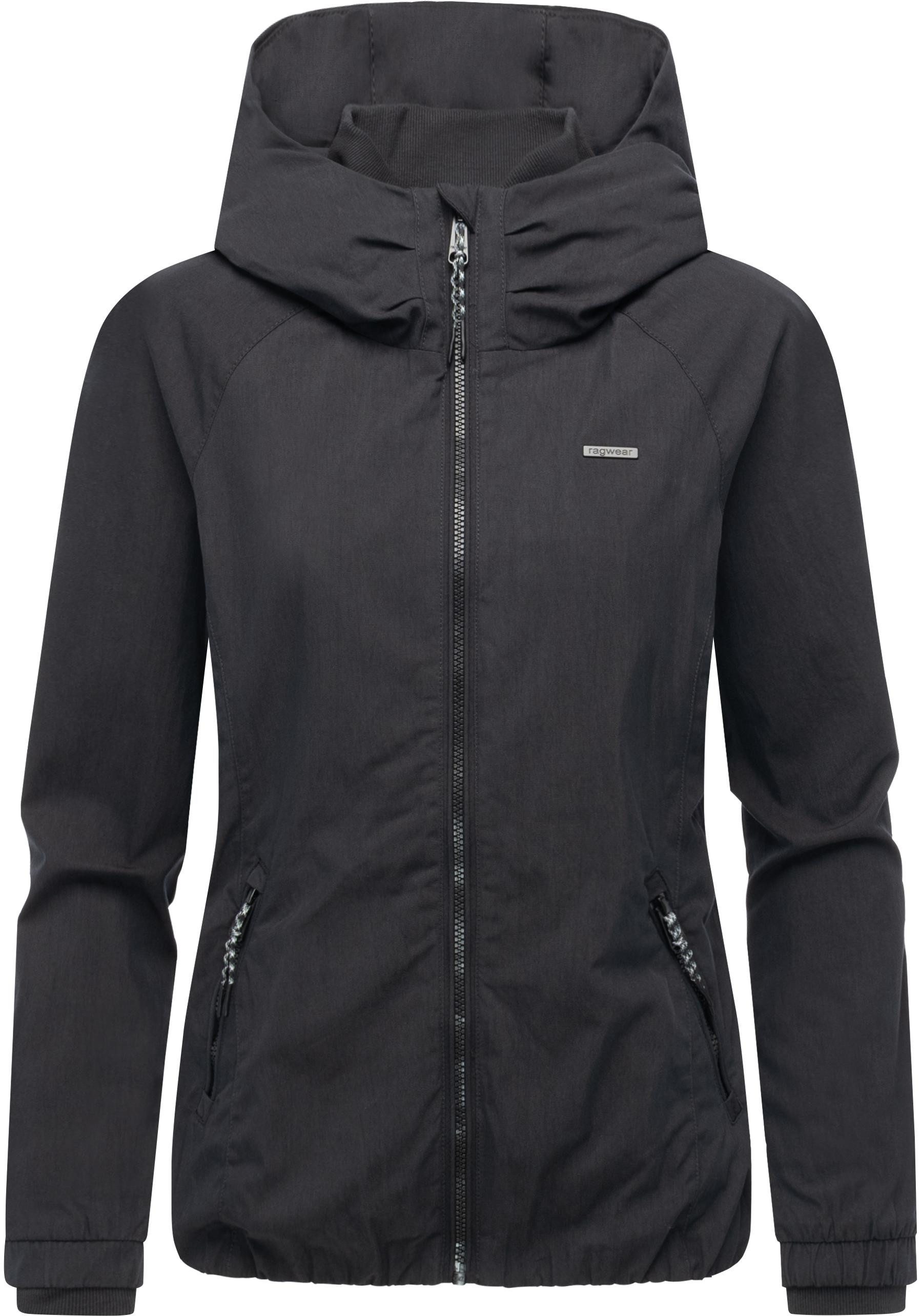 Ragwear Outdoorjacke Dizzie A YOUMODO Leichte Übergangsjacke mit großer Kap günstig online kaufen