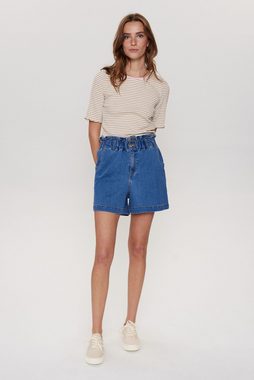 nümph Shorts - kurze Jeansshort - hohe Taille - High Waist Short