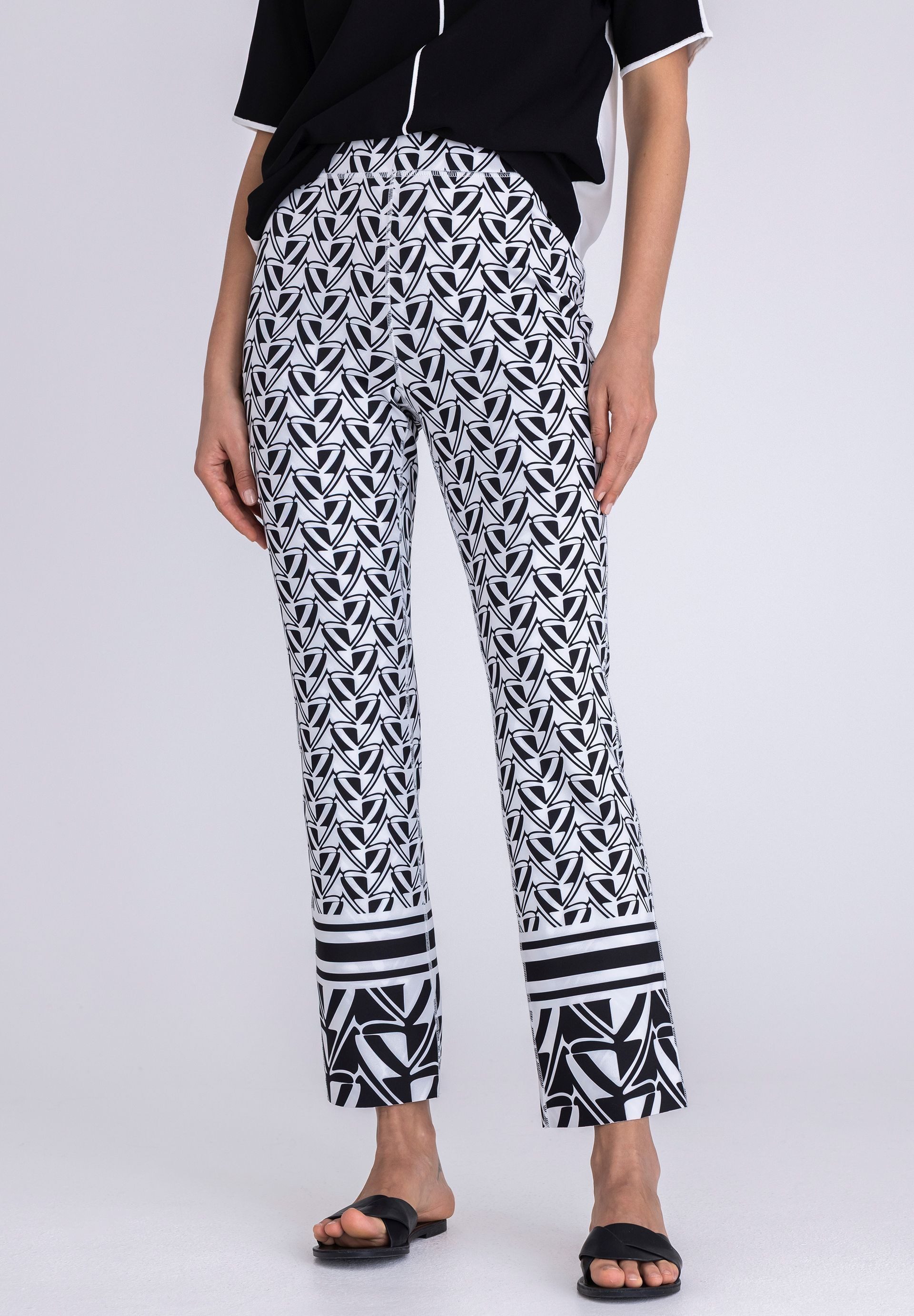 TUZZI Culotte mit grafischem Muster