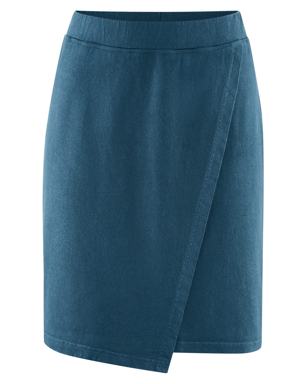 Sommerrock DH138 skirt Knielanger Rock mit Faltenoptik