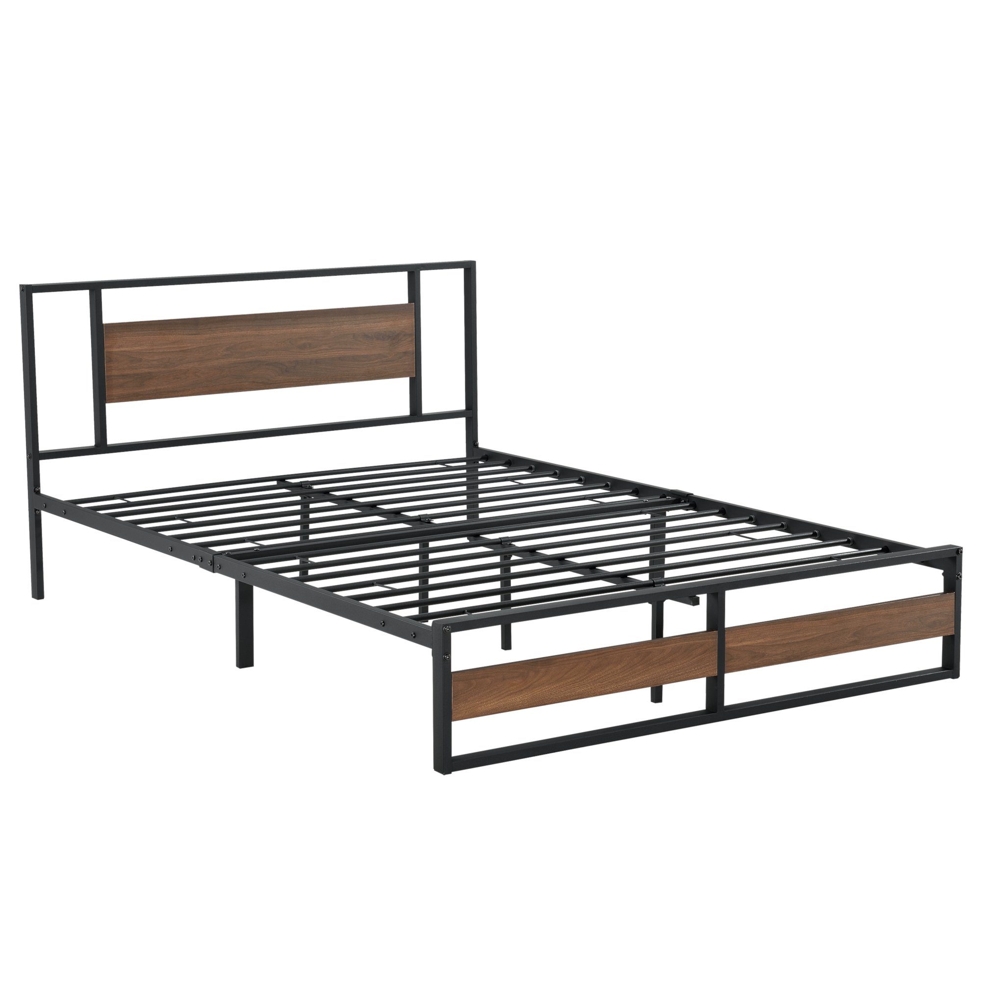 en.casa Metallbett, »Villach« Bettgestell Ehebett in günstig online kaufen