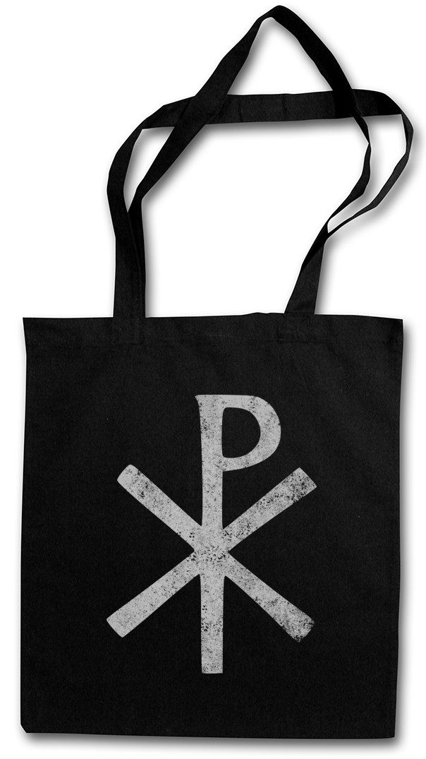 Beuteltasche Chi Rho Symbol Stofftasche Christusmonogramm Konstantinisches Kreuz