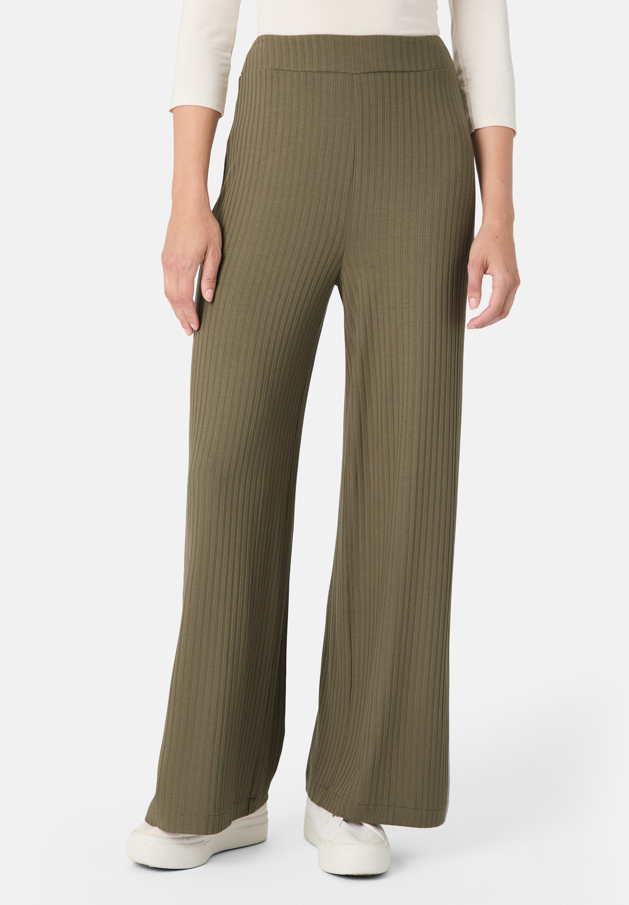 Les Lunes Stoffhose MICHELLE Rib Wide günstig online kaufen