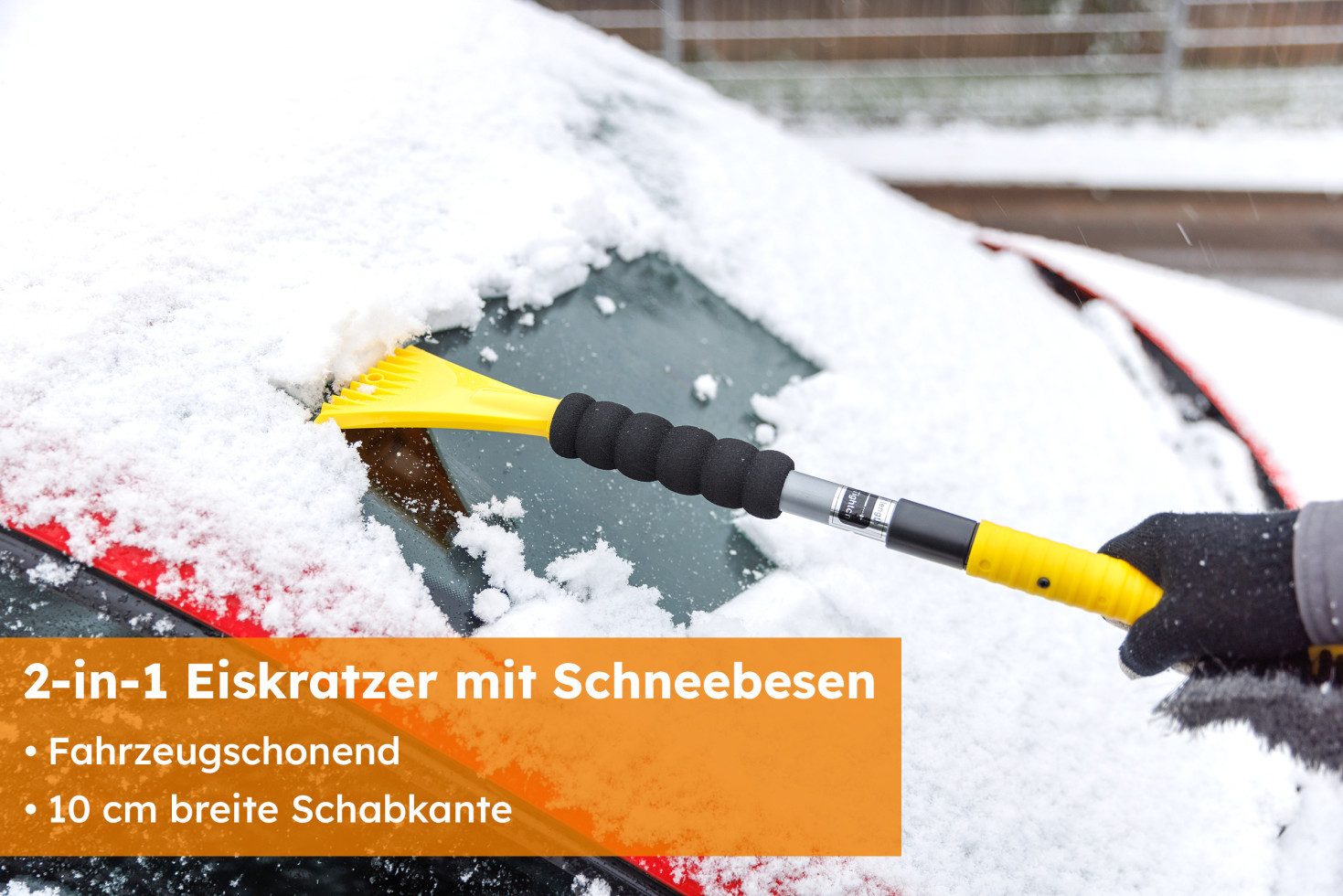 Trend Line Eiskratzer TrendLine Eiskratzer mit Besen teleskopierbar 71 -