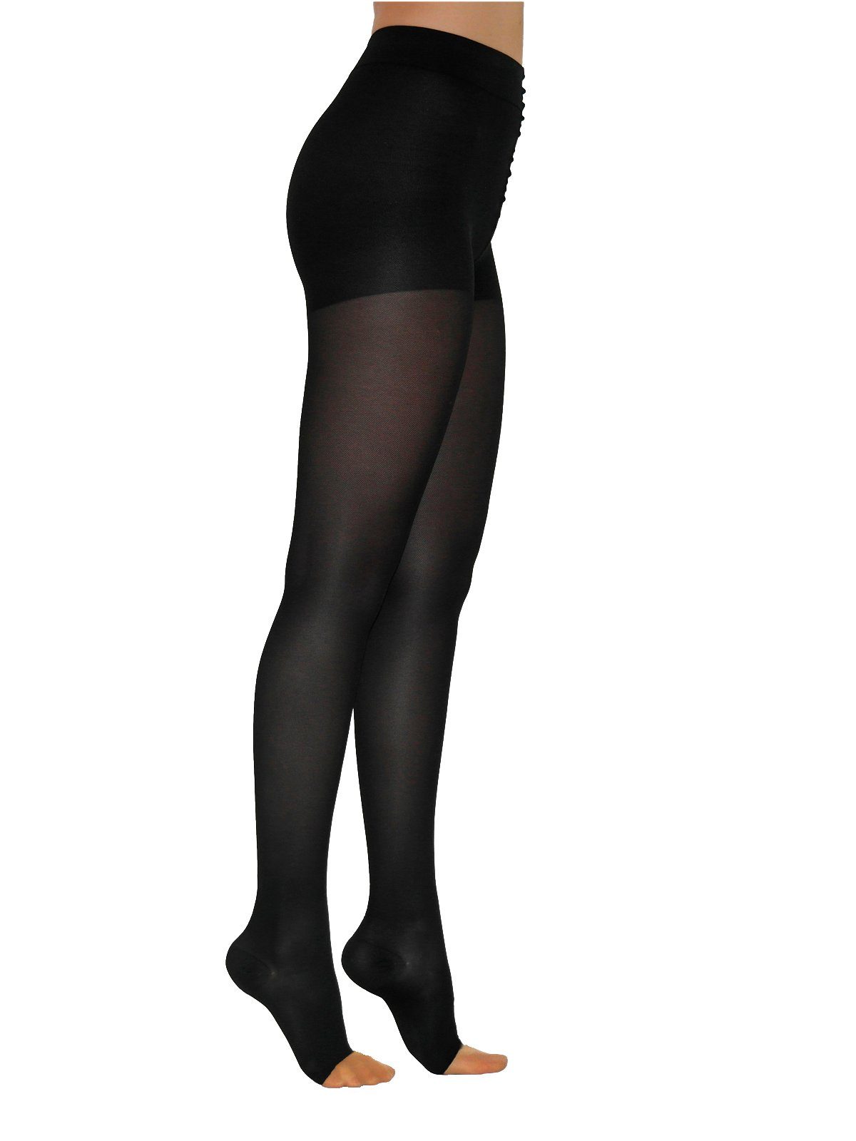 YESET Strumpfhose Kompressions-Strumpfhose Stütz-Strumpfhose offene Zehen 2 günstig online kaufen