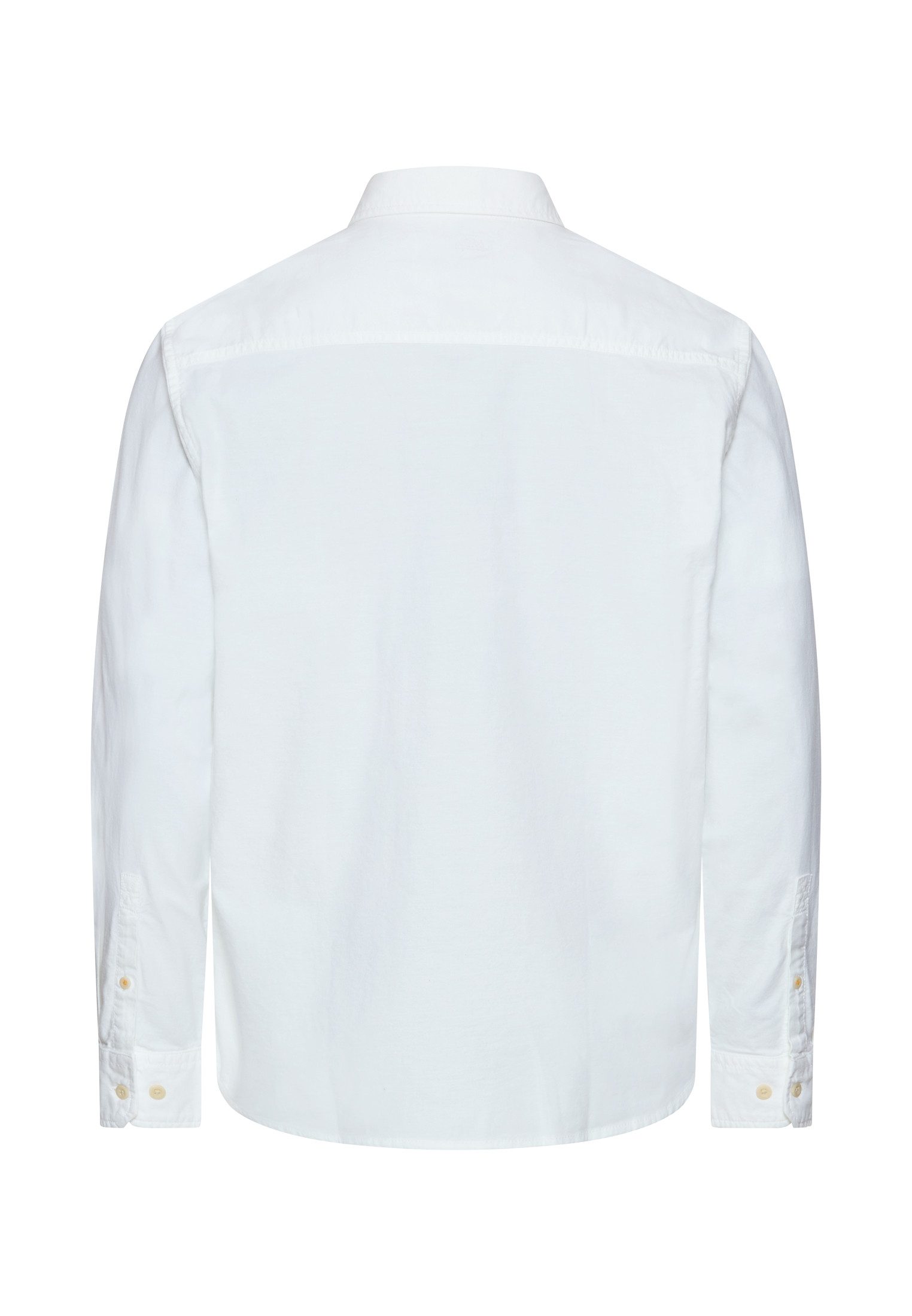 camel active Langarmhemd unifaben, mit Button-Down-Kragen