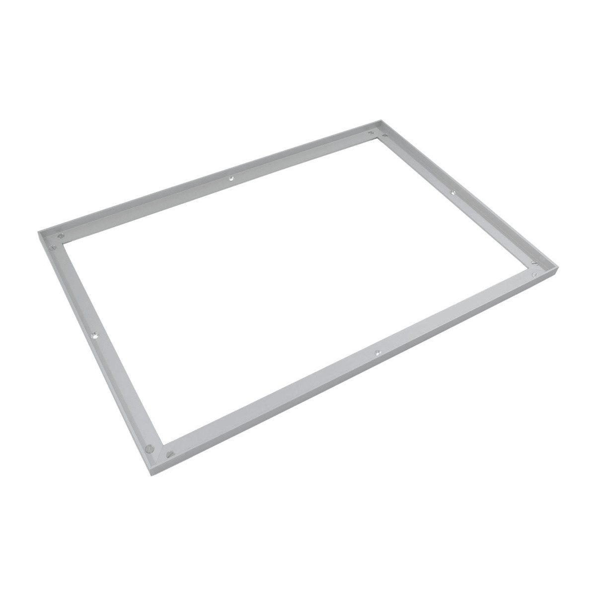 Emco Fußmatte Einbaurahmen für Aluminium Eingangsmatten 500/15, rechteckig, Höhe: 15 mm, Material: Aluminium, Größe: 600 x 400 mm