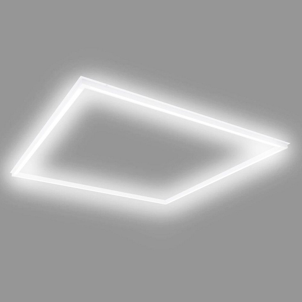 Lecom LED Panel 62x62 LED-Rahmen-Panel Led Licht Rahmen Rahmenbeleuchtung 40w, Rahmen mit beleuchtung Leuchtrahmen für Rasterdecke 4000 Lumen 5000K
