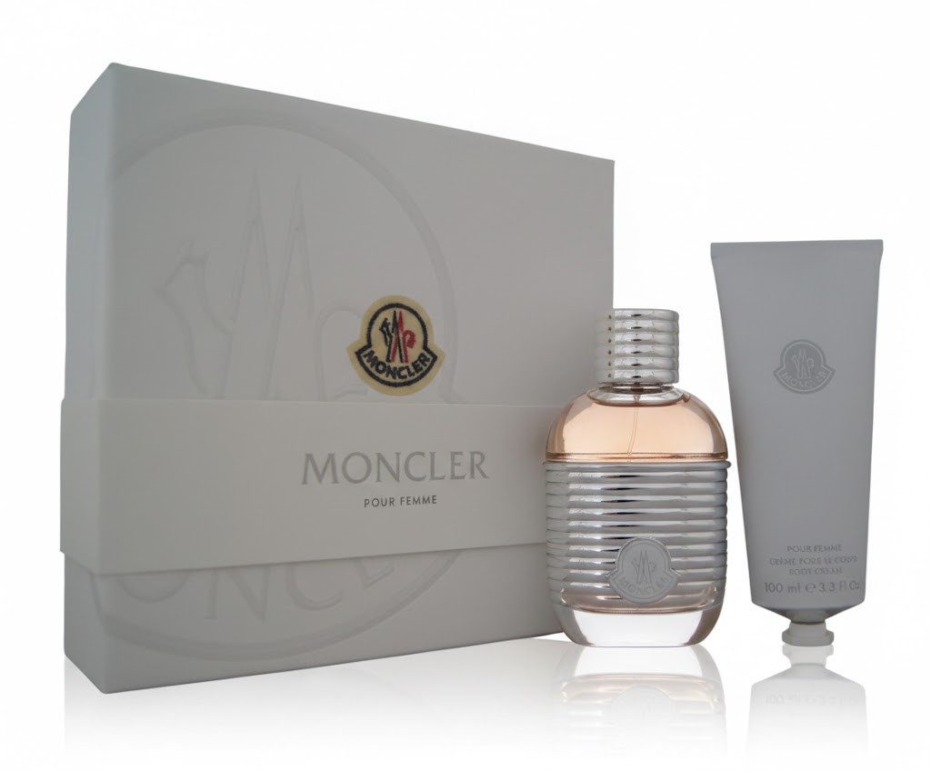 MONCLER Duft-Set Moncler Pour Femme Eau de Parfum edp 60ml + Body Cream 100ml, 1-tlg.