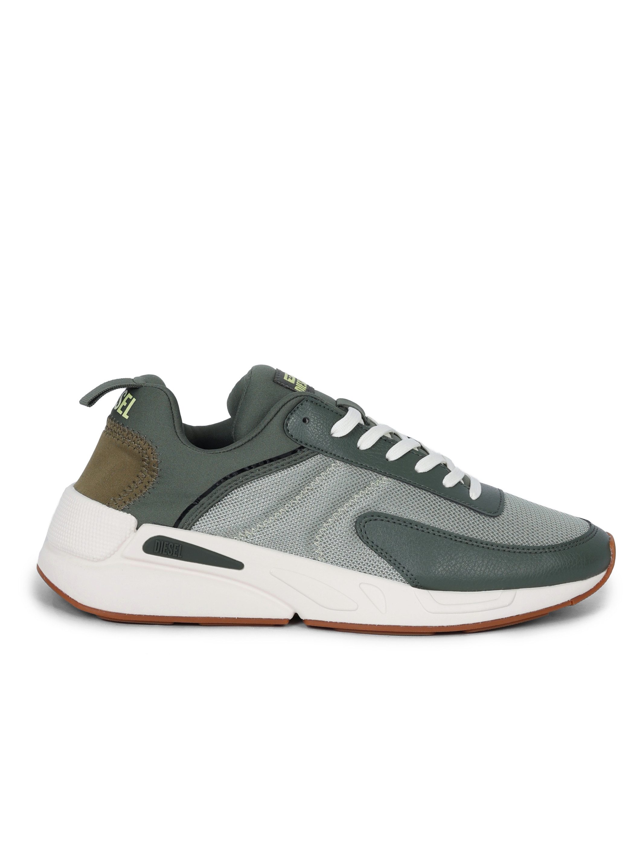 Diesel Low Top Mesh Sneaker - S-SERENA LOW Sneaker mit Overlays in Leder-Optik