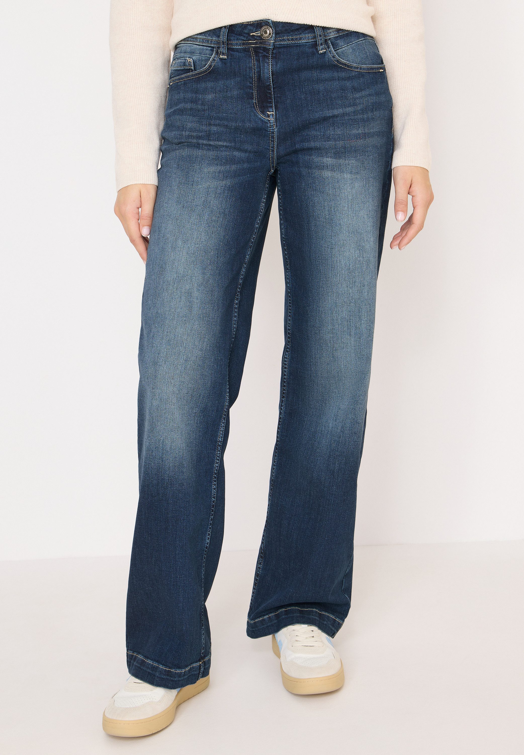 CECIL Weite Jeans 5-Pocket-Style günstig online kaufen