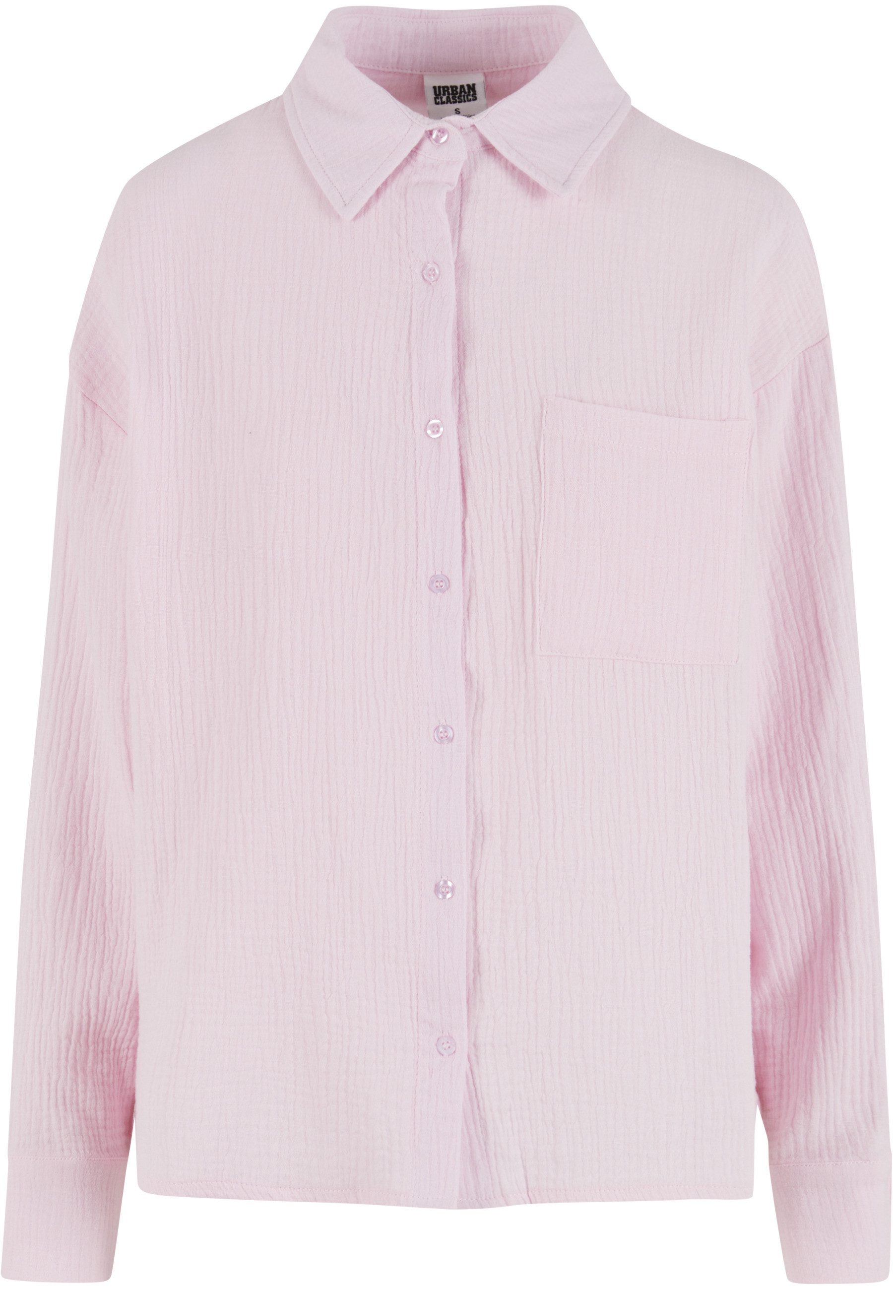 Klassische Bluse Urban Classics Ladies Oversized Musselin Blouse