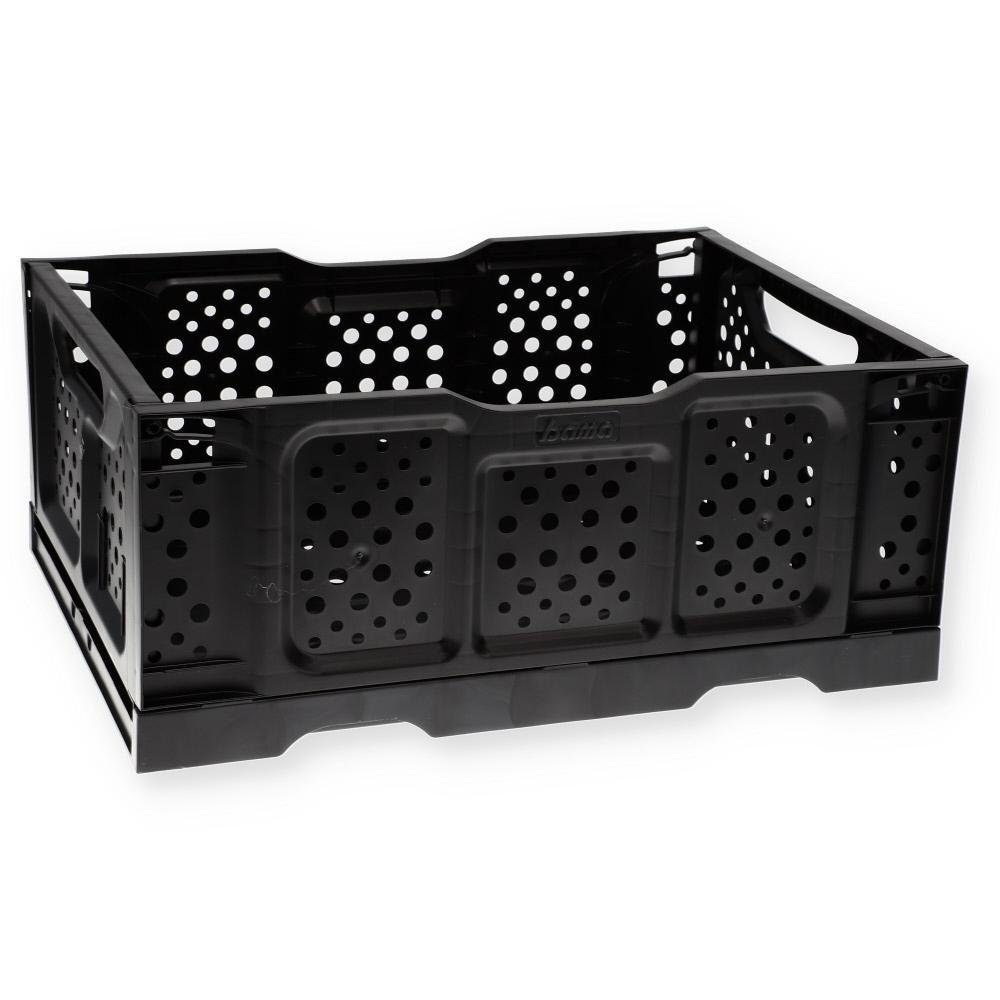 Klappbox Klappbox klappbar Einkaufs Korb Kiste Falt Stapel Box Klappkiste