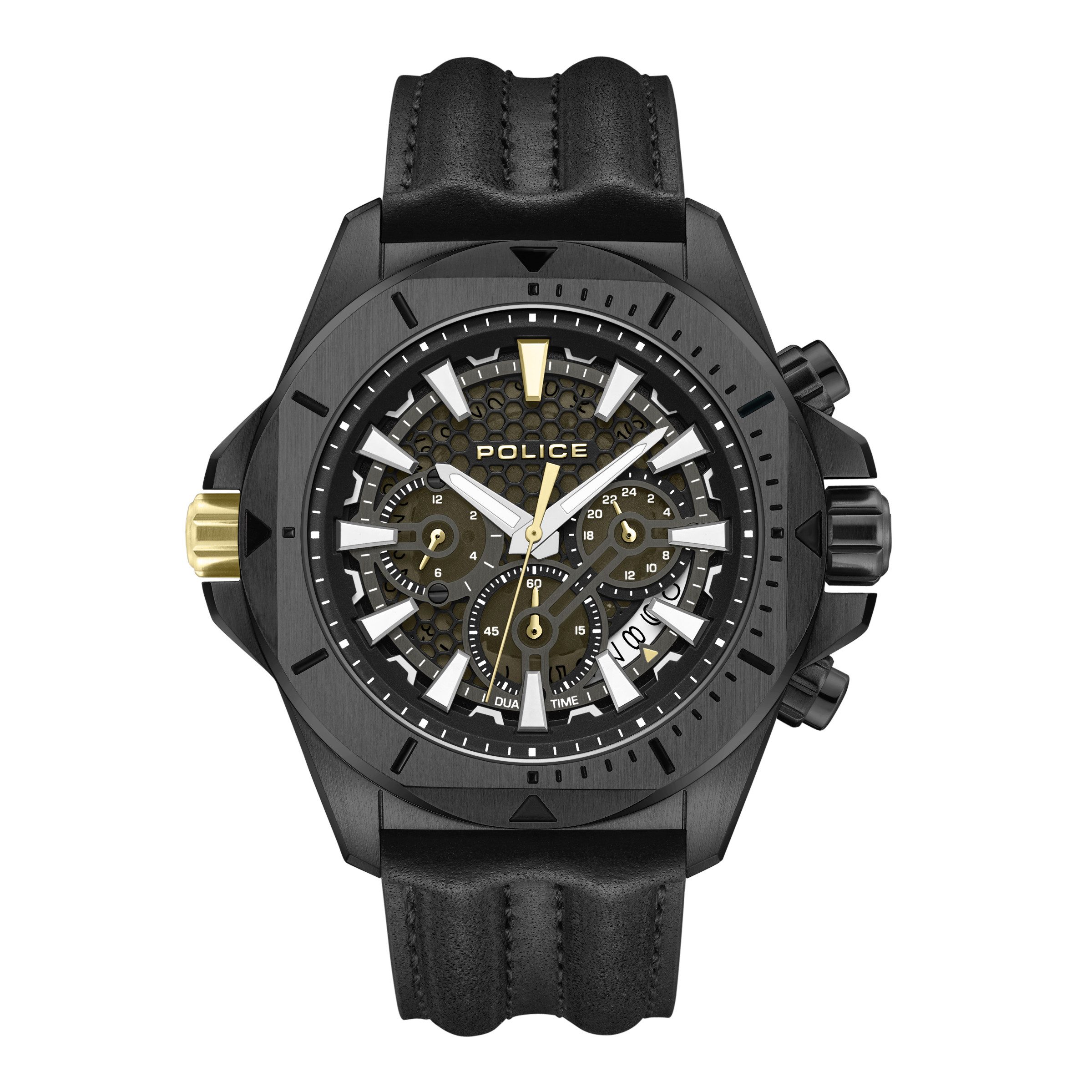Quarzuhr Quarzuhr Herrenuhr 46 Quarz Herren
