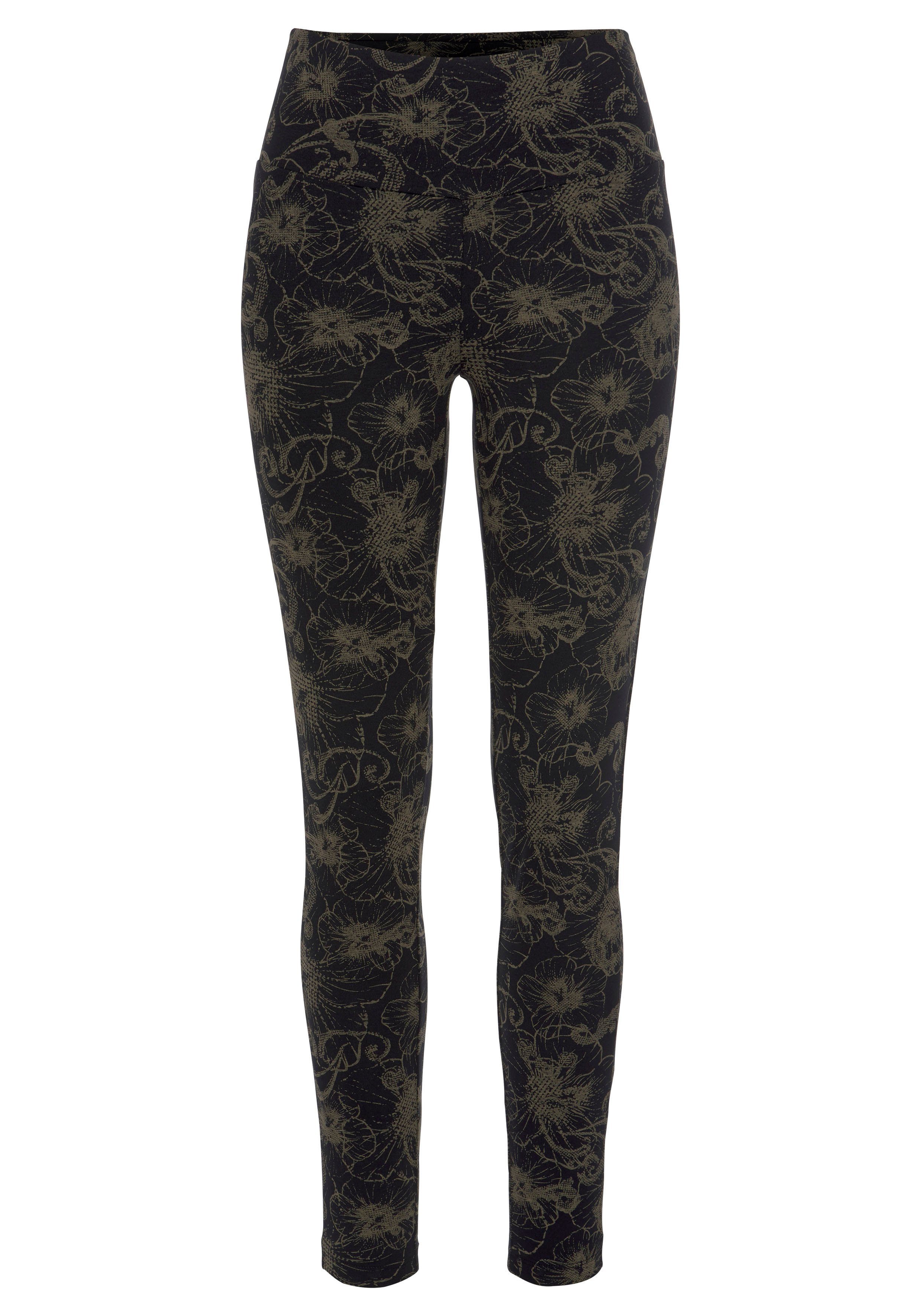 H.I.S Leggings (2er-Pack) bedruckt und uni. € 39,99, (€ 20,00 pro 1 Stk).