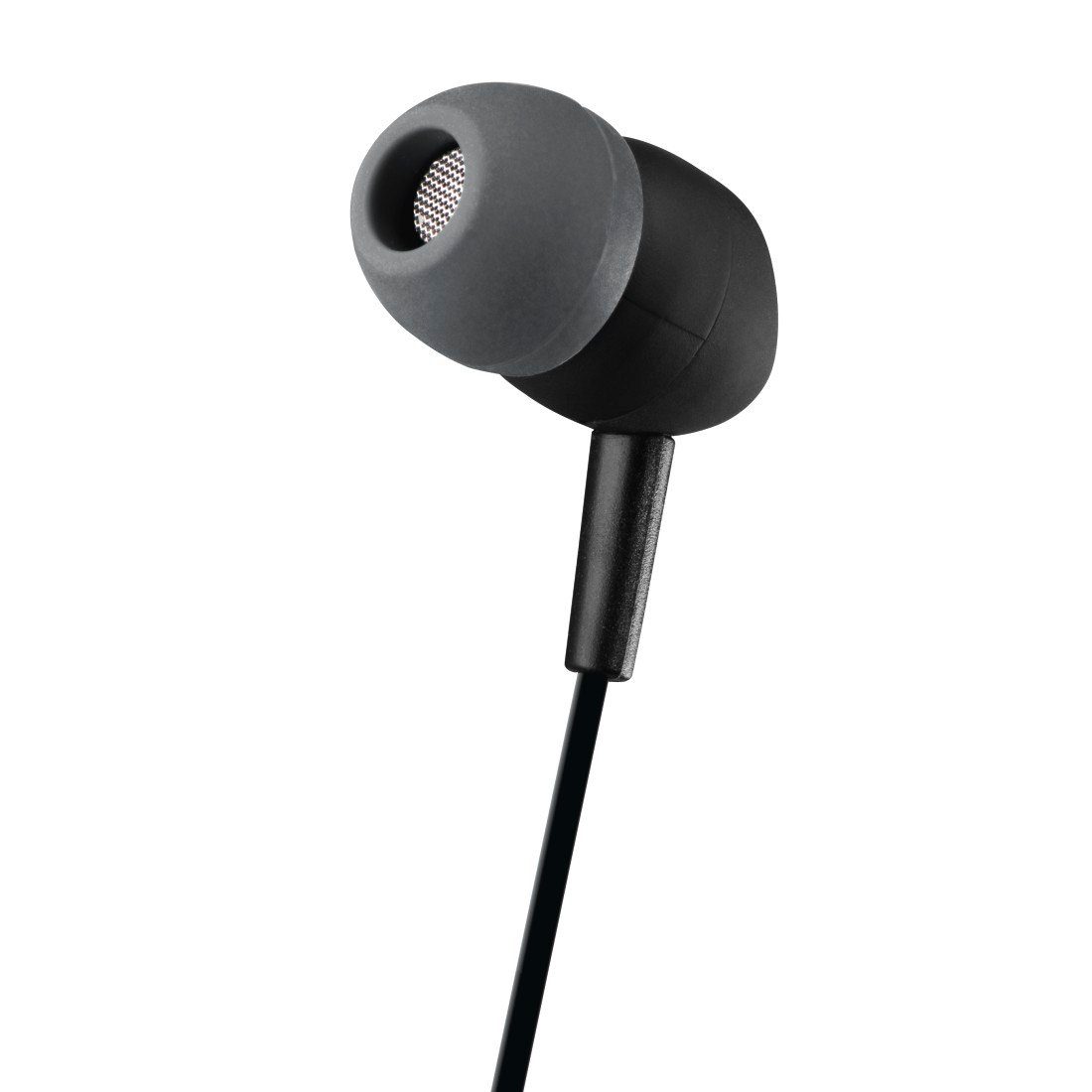 "Kooky", Kabelknickschutz Kopfhörer Mikrofon, schwarz In-Ear-Kopfhörer In-Ear, Hama