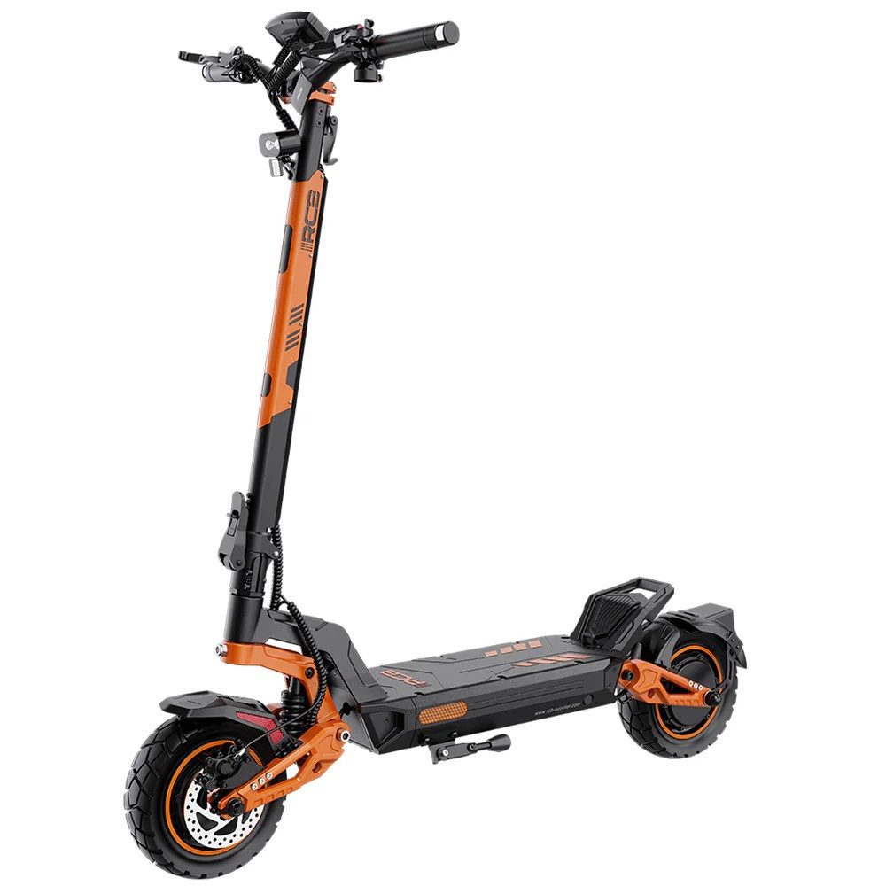 RCB TECH E-Scooter D7 MAX mit Straßenzulassung 2x1800W Doppelmotor NFC 100 km Reichweite, 500 W, 20 km/h, (Komplettset), Dual Motor, NFC-Schlüssel, App-Unterstützung, 1800W Peakleistung