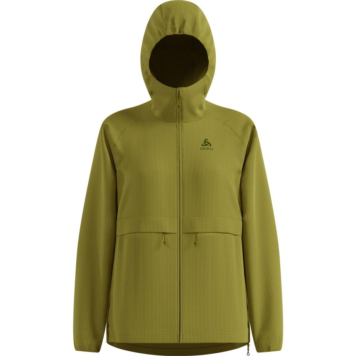 Odlo Windbreaker The Essentials Windbreaker Hooded Jacket Federleichte, winddichte Jacke aus recyceltem Material, ideal für