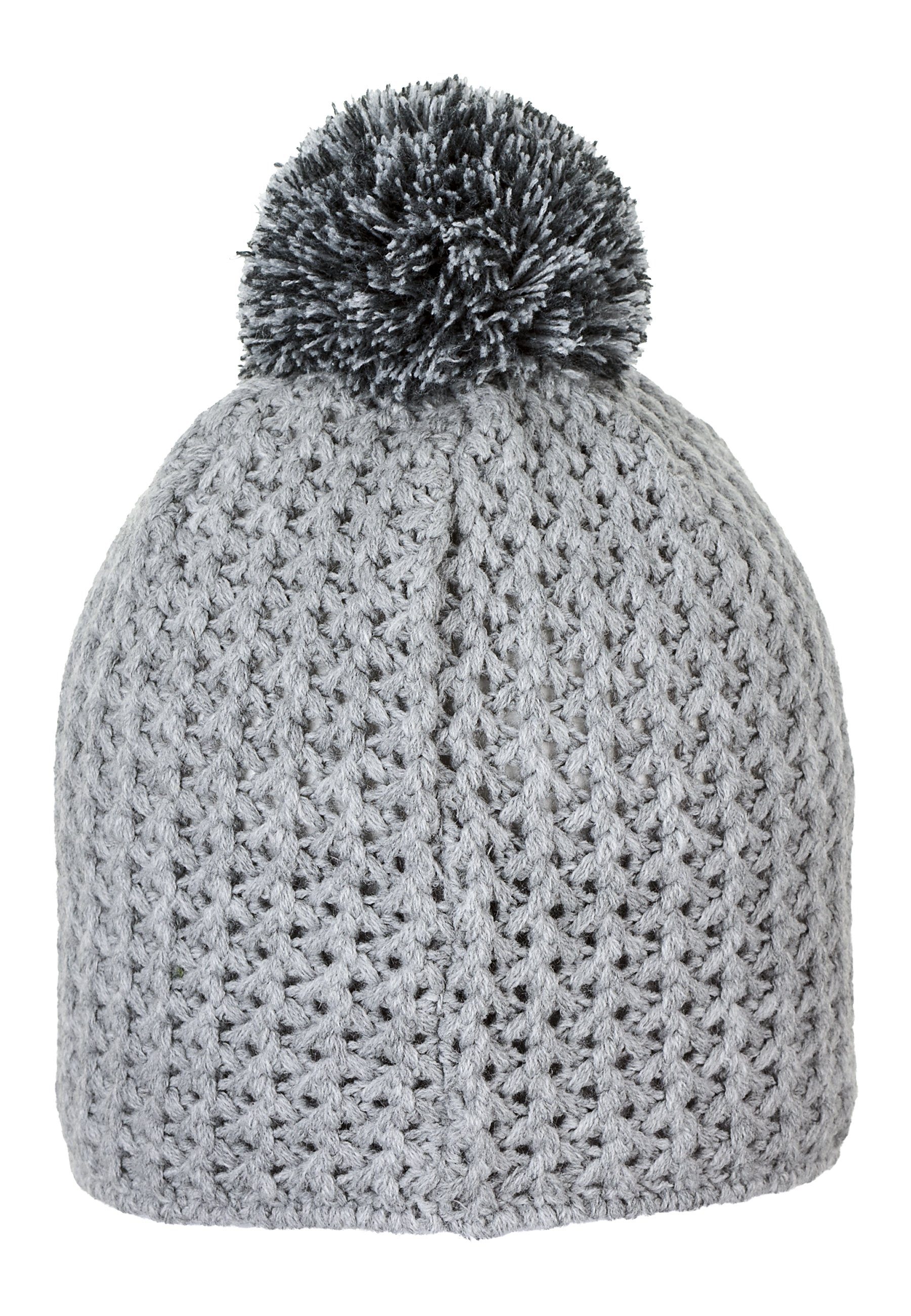 Sterntaler® Strickmütze Strickmütze (1-St) Mütze mit Pompon und coolem Zopf-Muster – Bild 2 von 5