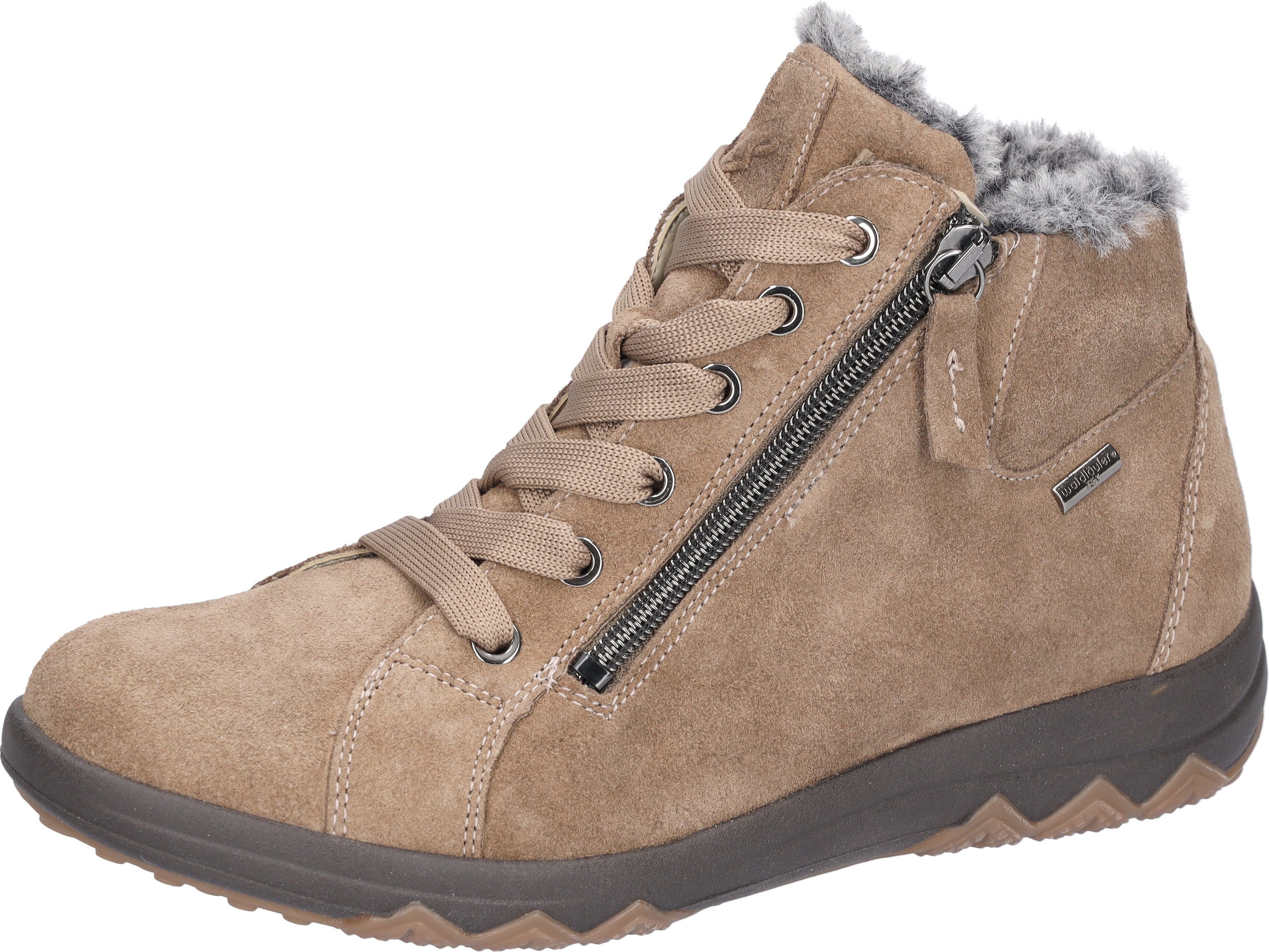 Waldläufer H-Teresa Stiefelette Winterboots, Schnürboots mit TEX-Membrane, H-Weite
