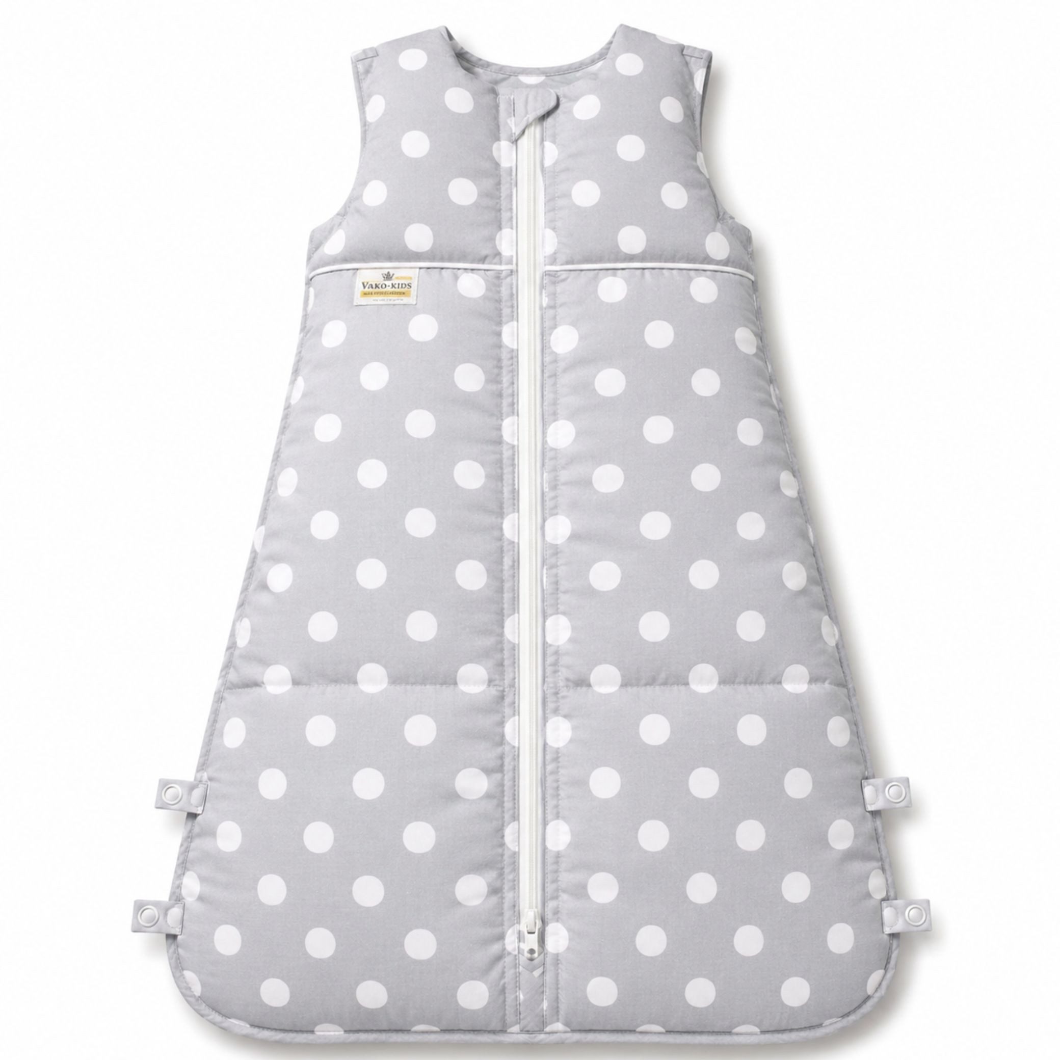 Kinderhaus Blaubaer Babyschlafsack Daunenschlafsack TOP, 3-fach längenverstellbar mit Premiumdaunen luftig leicht atmungsaktiv – Bild 2 von 5