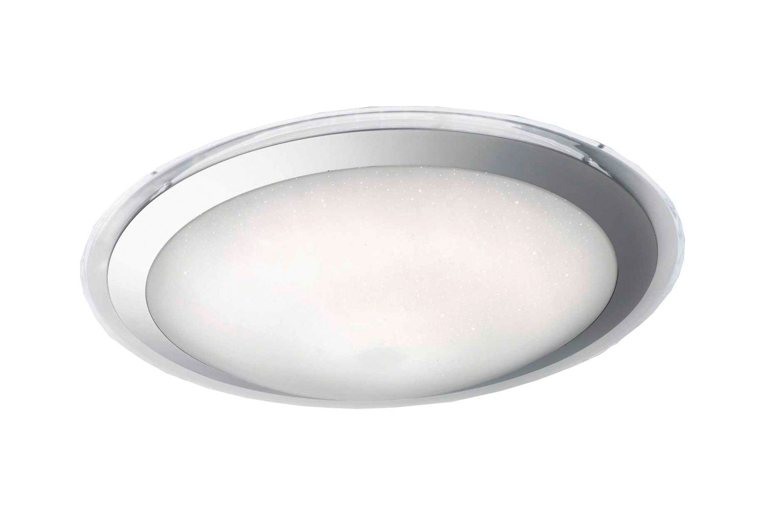 casa NOVA LED Deckenleuchte ERA, Weiß, 1-flammig, Acryl, Ø 42,7 cm, Dimmfunktion, LED fest integriert, warmweiß - kaltweiß, Deckenlampe