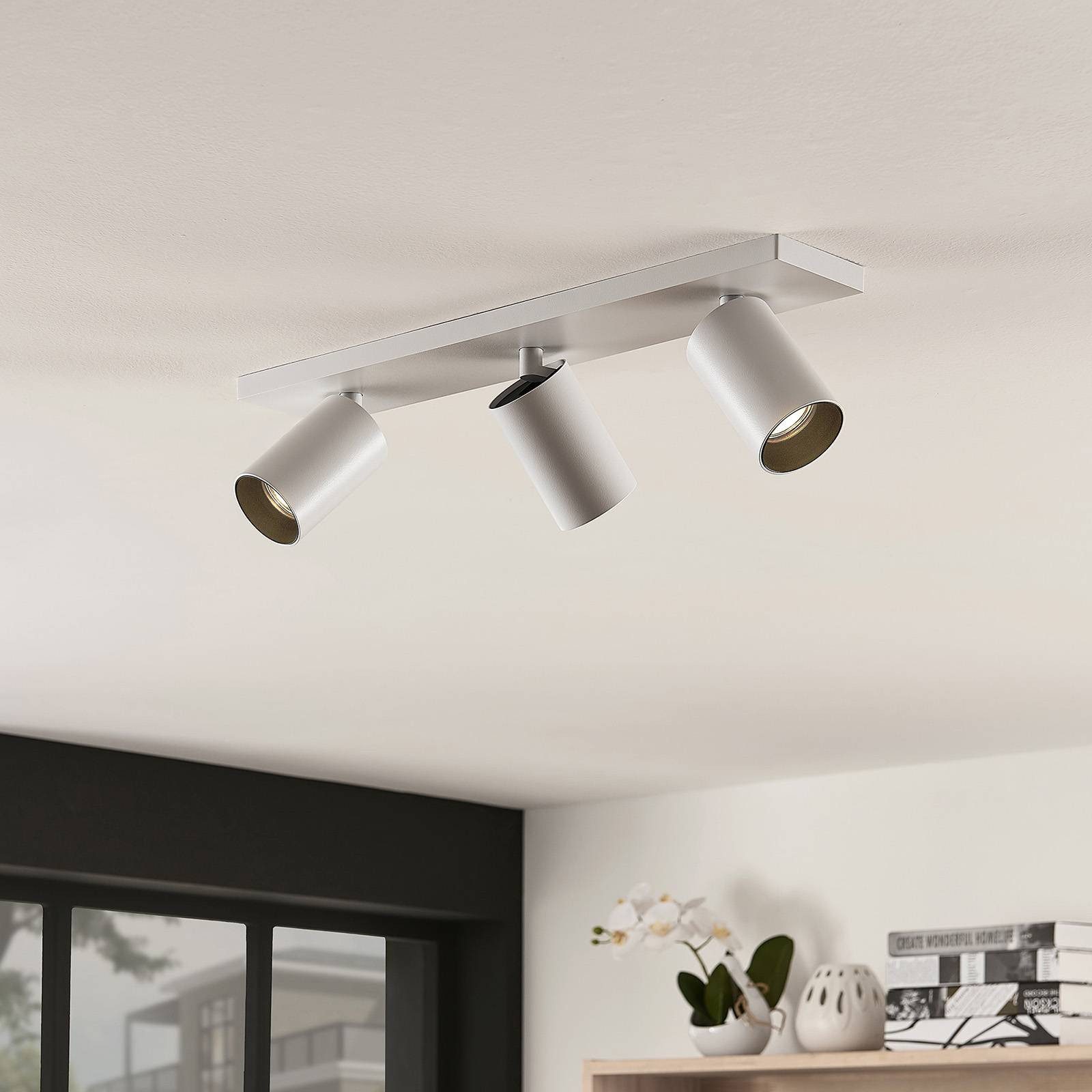 Arcchio Deckenstrahler Brinja, Metall, Weiß IP20, 3 x 8 W LED