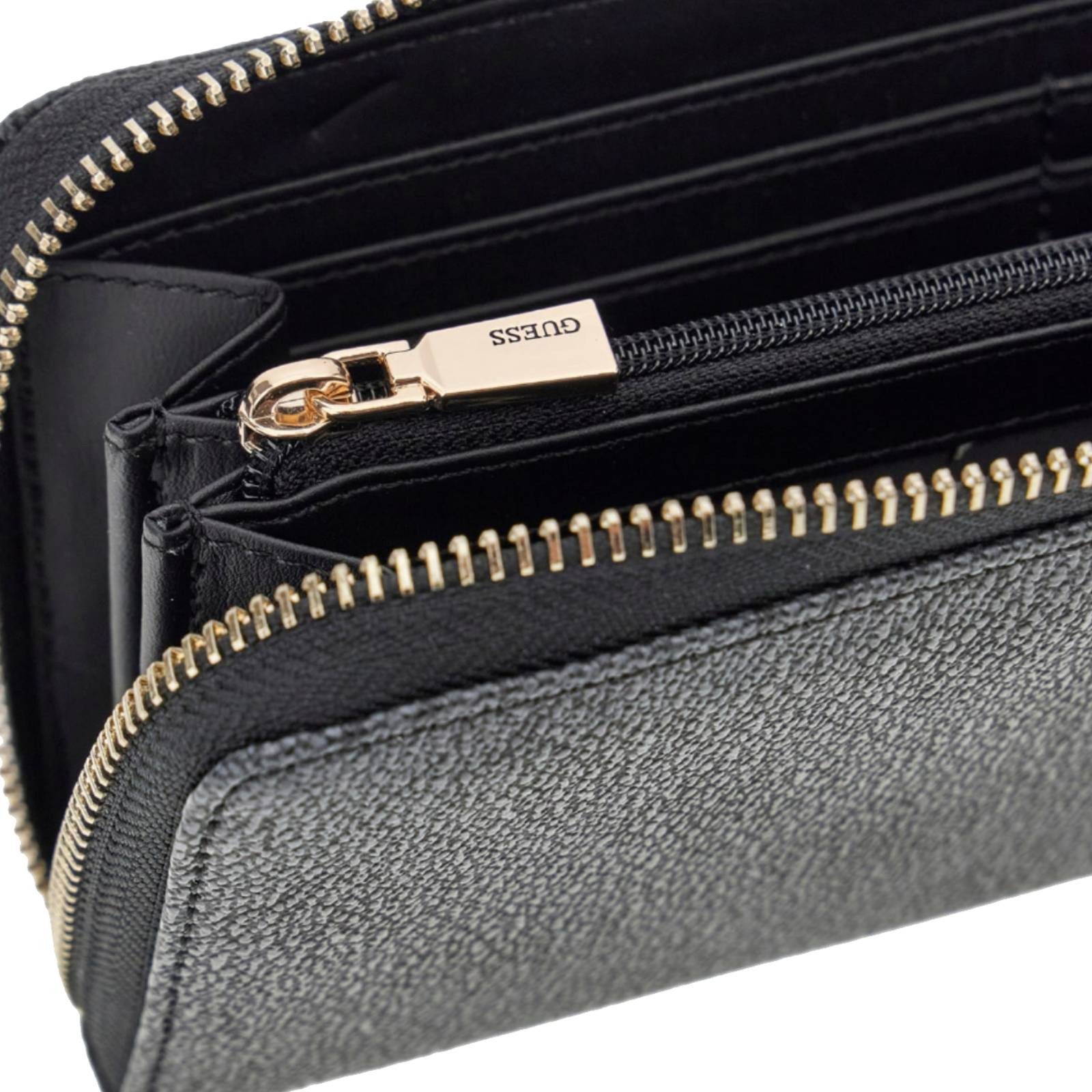 Guess Handtasche Laurel II SLG Large Zip Around – Bild 4 von 5