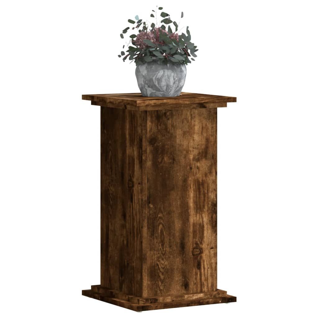 vidaXL Blumenständer Pflanzenständer Räuchereiche 33x33x60 cm günstig online kaufen